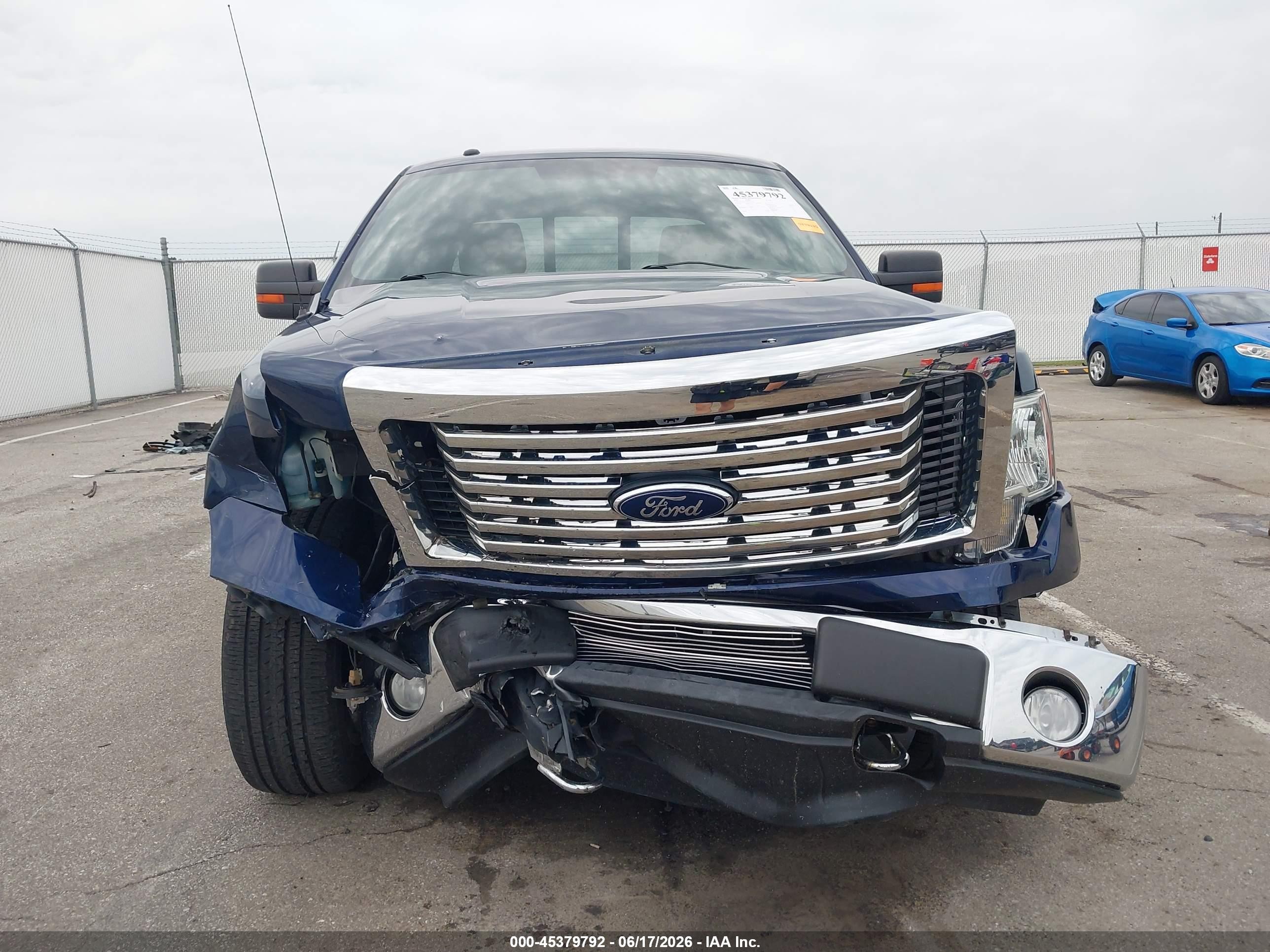 2012 Ford F-150 Xlt Синий vin: 1FTFX1EFXCFC11281