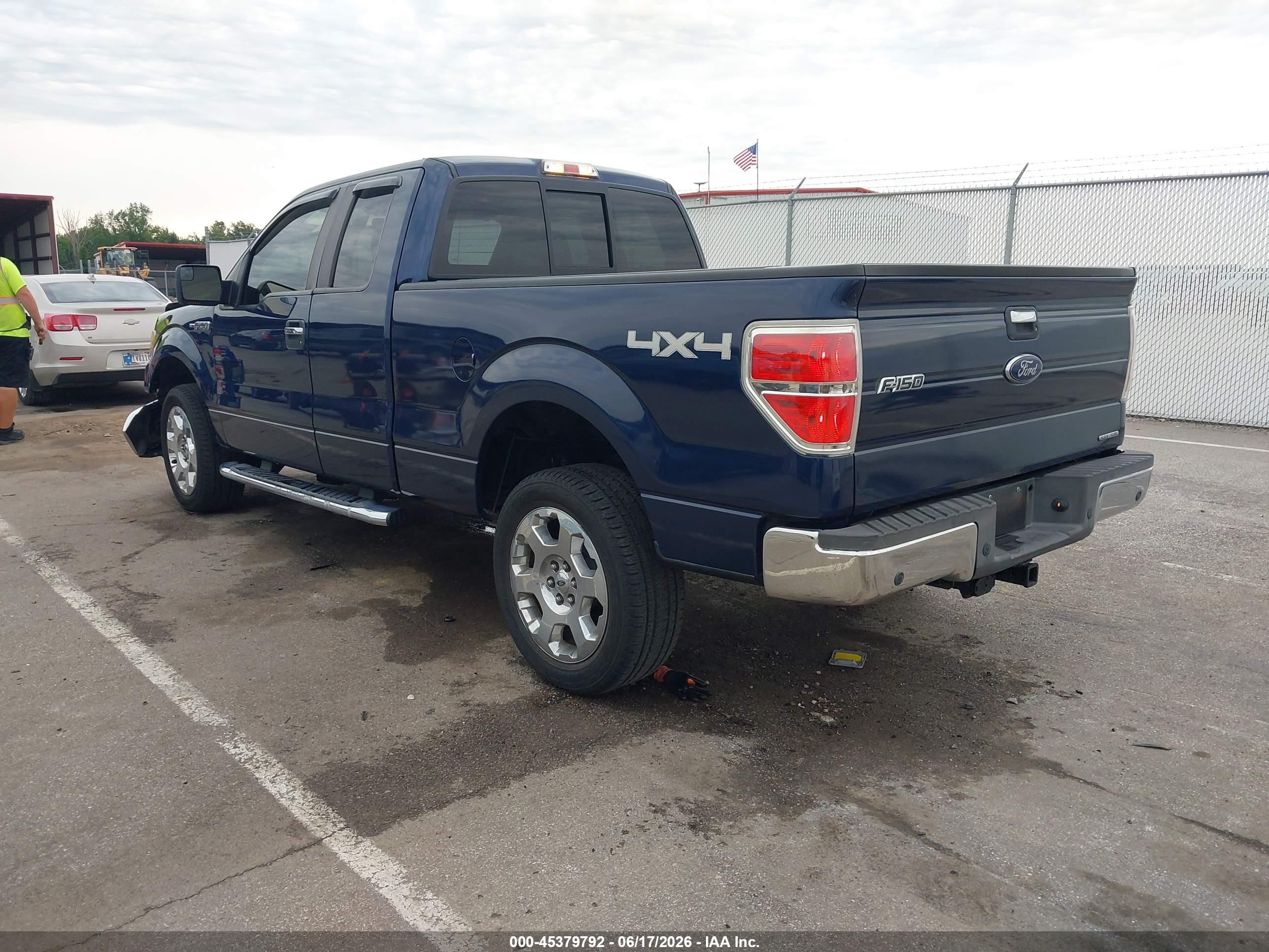 2012 Ford F-150 Xlt Синий vin: 1FTFX1EFXCFC11281