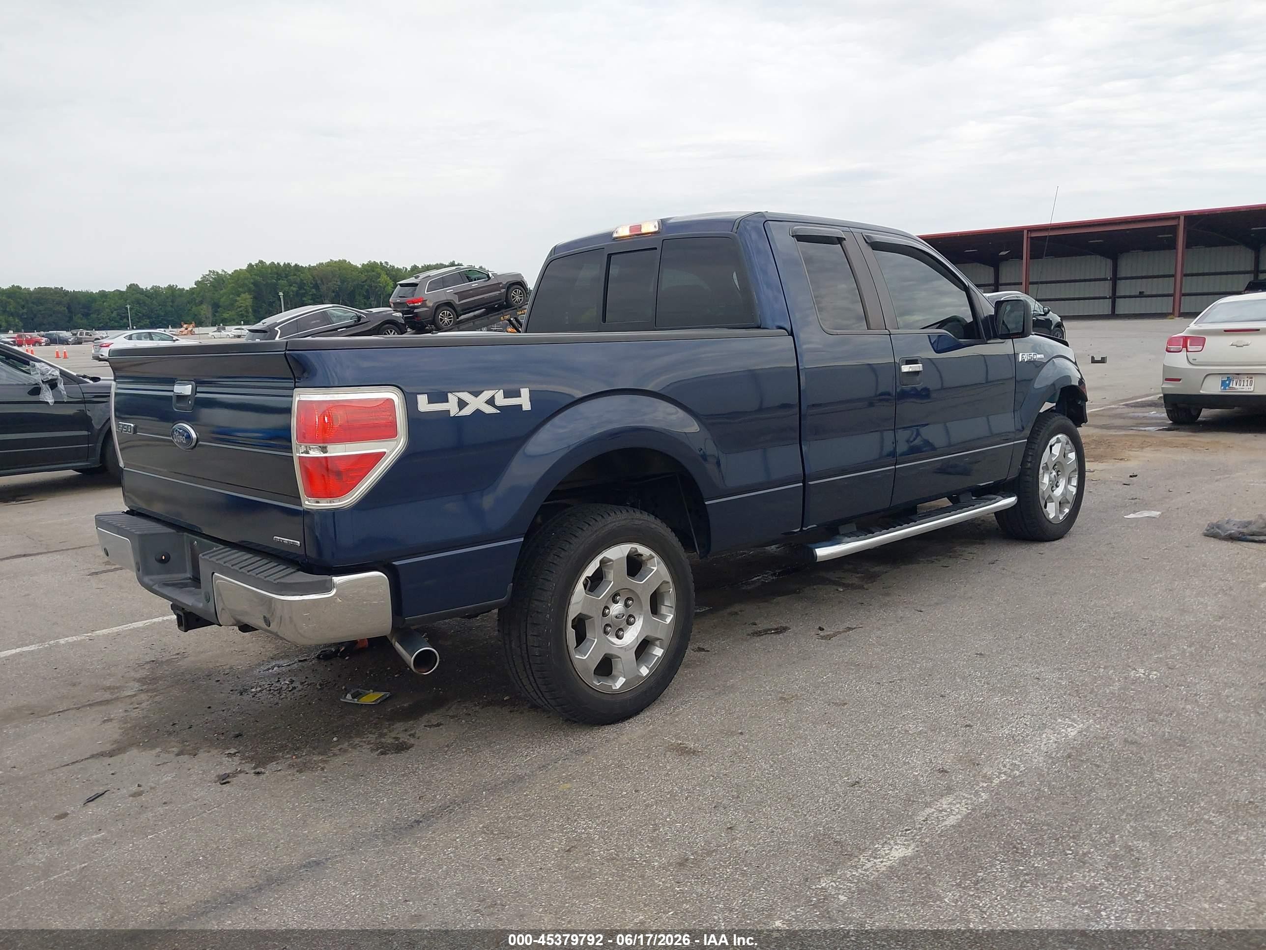 2012 Ford F-150 Xlt Синий vin: 1FTFX1EFXCFC11281