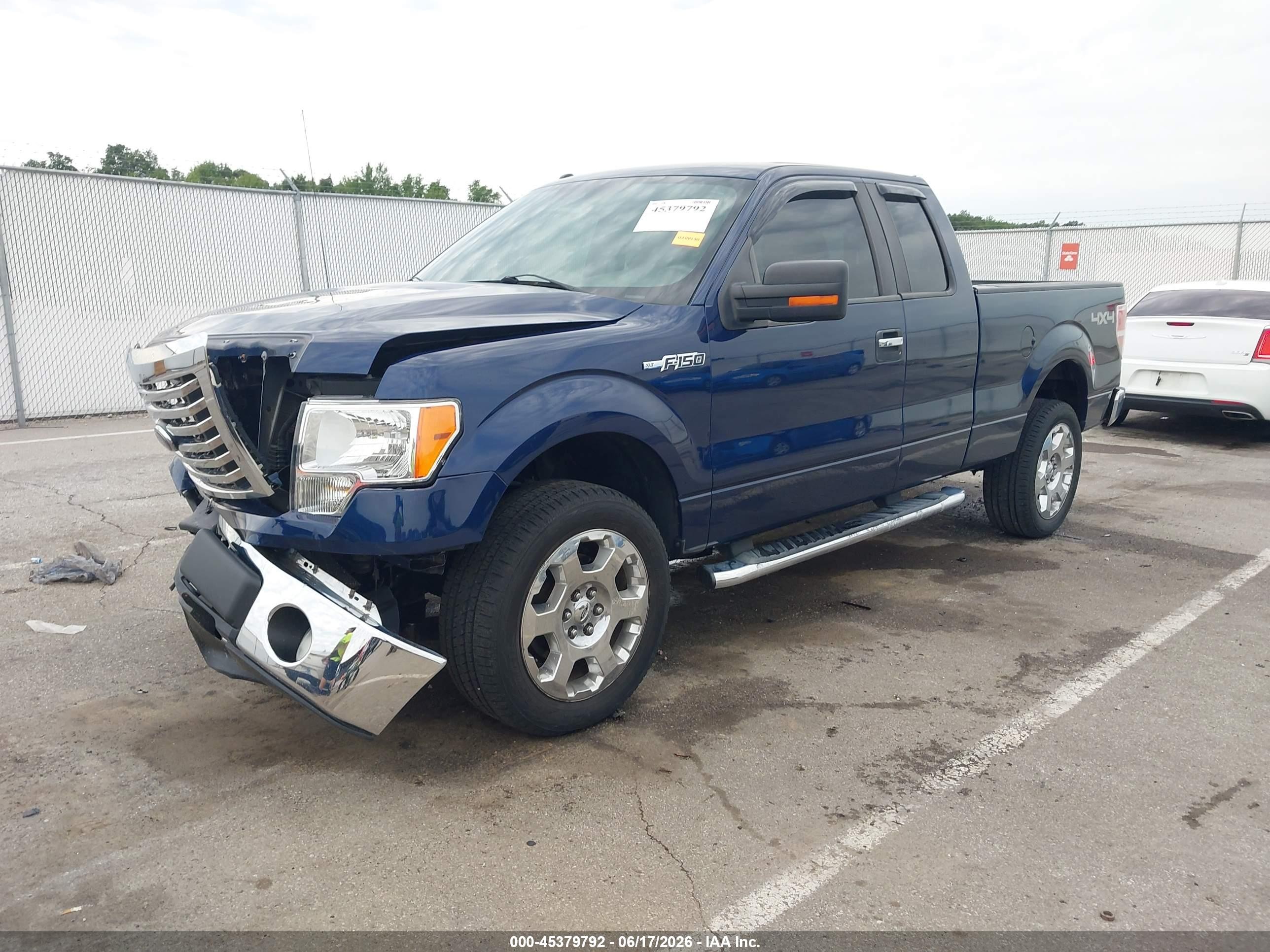 2012 Ford F-150 Xlt Синий vin: 1FTFX1EFXCFC11281