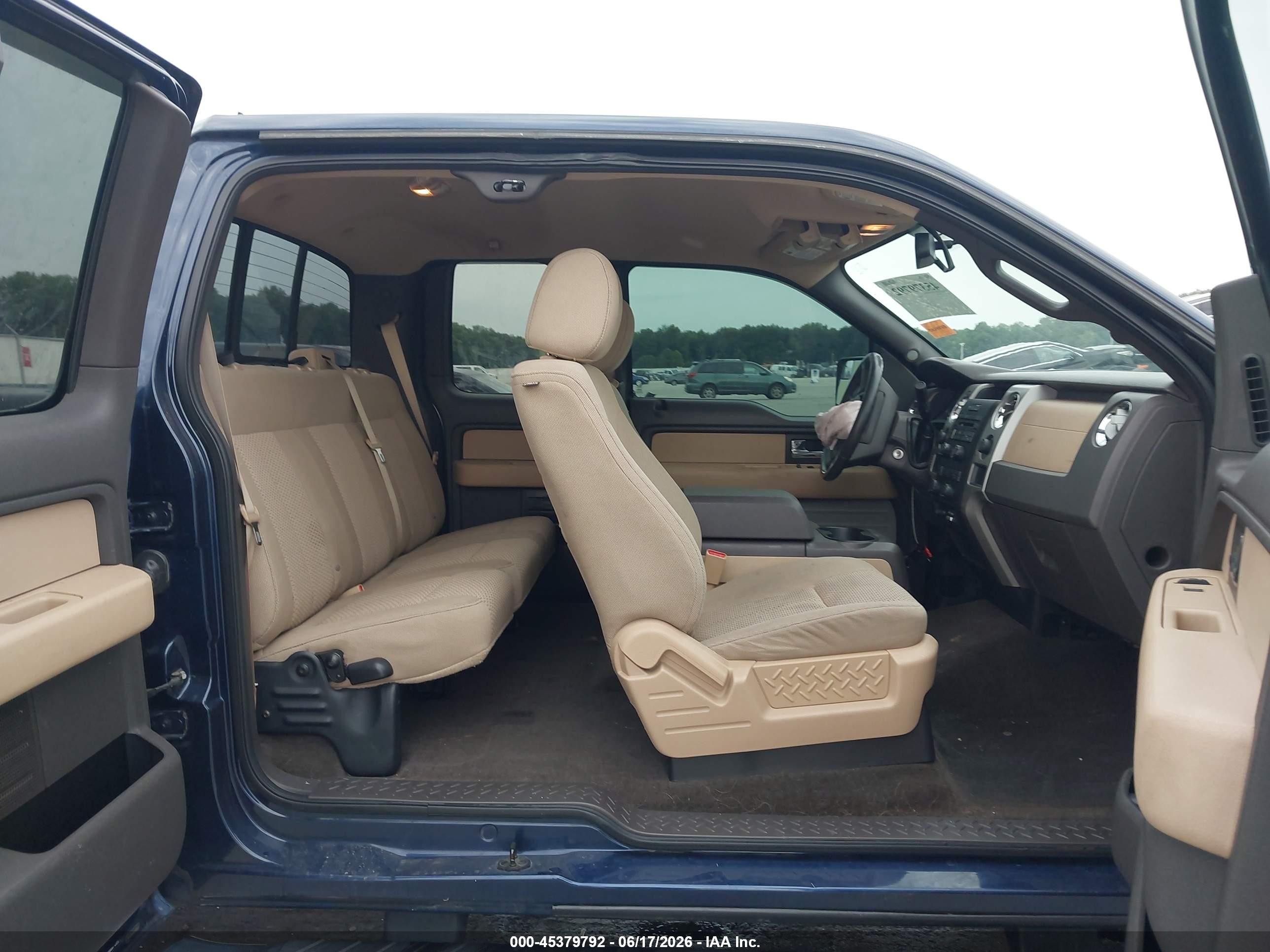 2012 Ford F-150 Xlt Синий vin: 1FTFX1EFXCFC11281