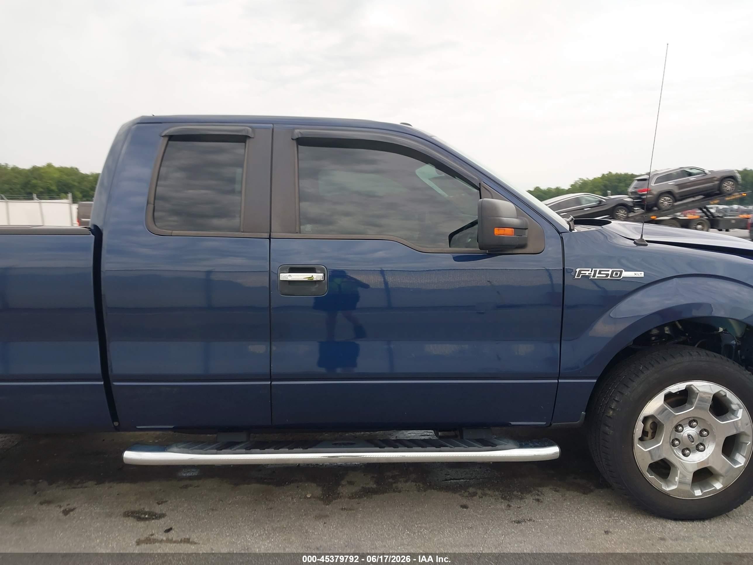 2012 Ford F-150 Xlt Синий vin: 1FTFX1EFXCFC11281