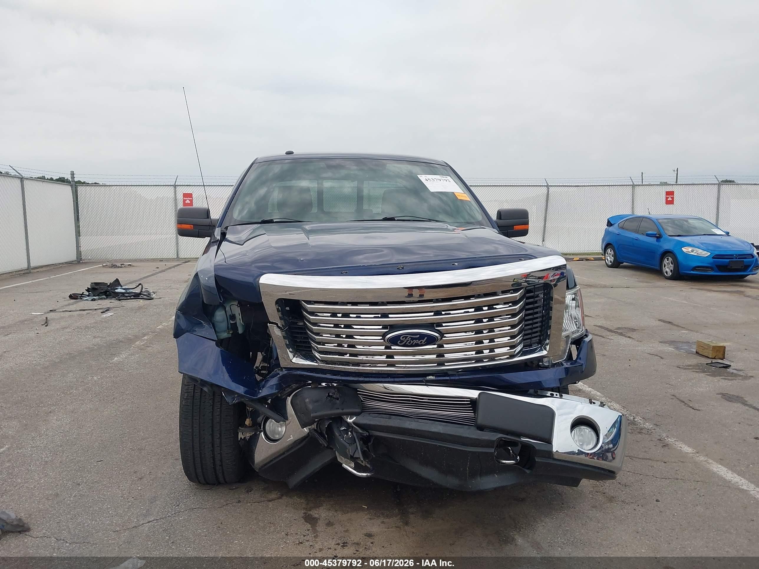 2012 Ford F-150 Xlt Синий vin: 1FTFX1EFXCFC11281