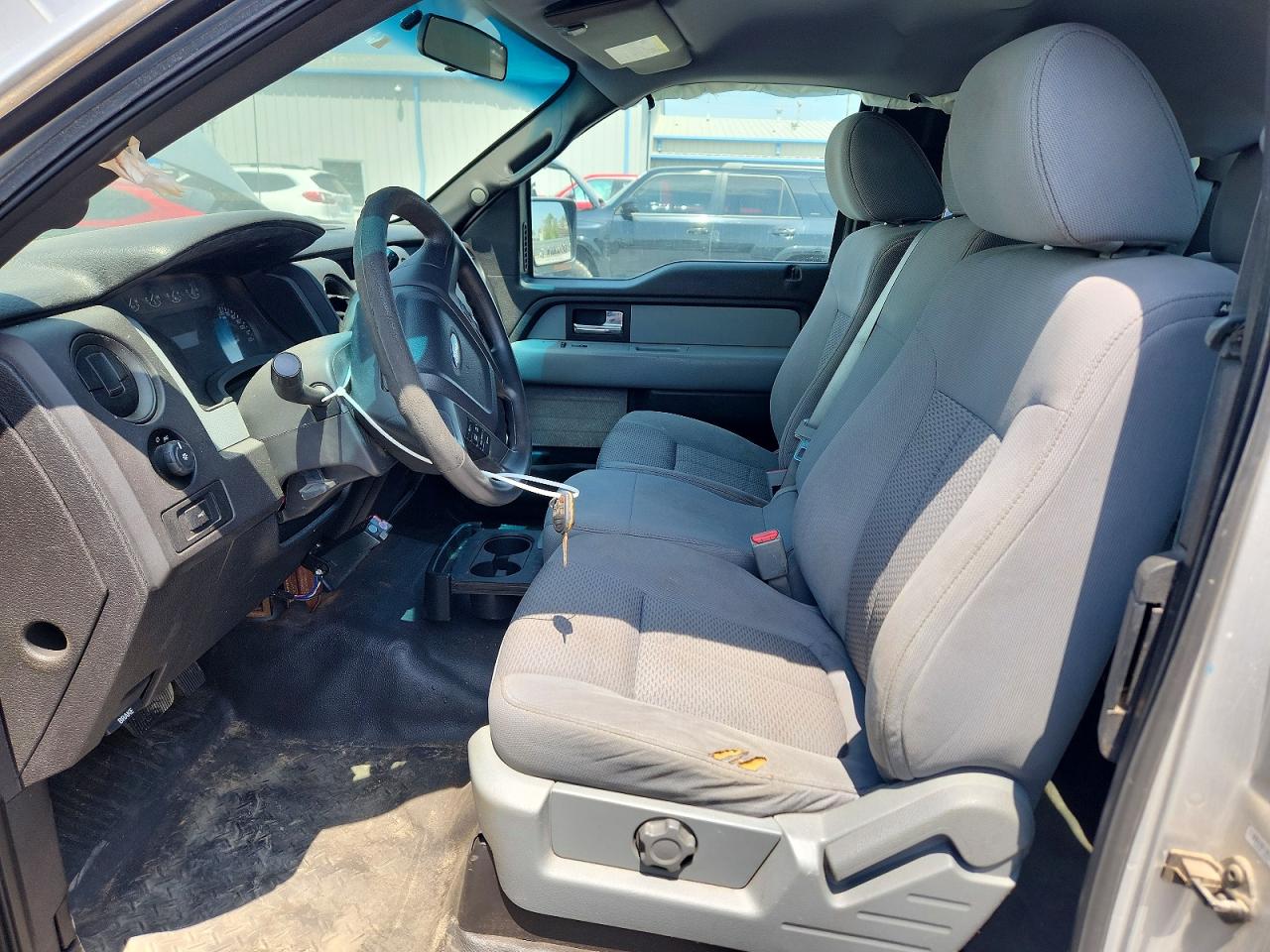 2012 Ford F150 Super Cab Silver vin: 1FTFX1EFXCFC22328