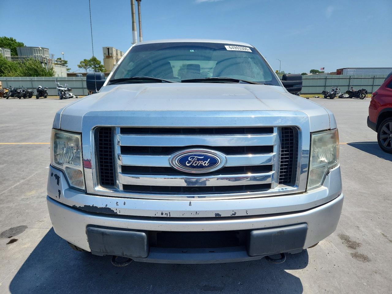 2012 Ford F150 Super Cab Silver vin: 1FTFX1EFXCFC22328