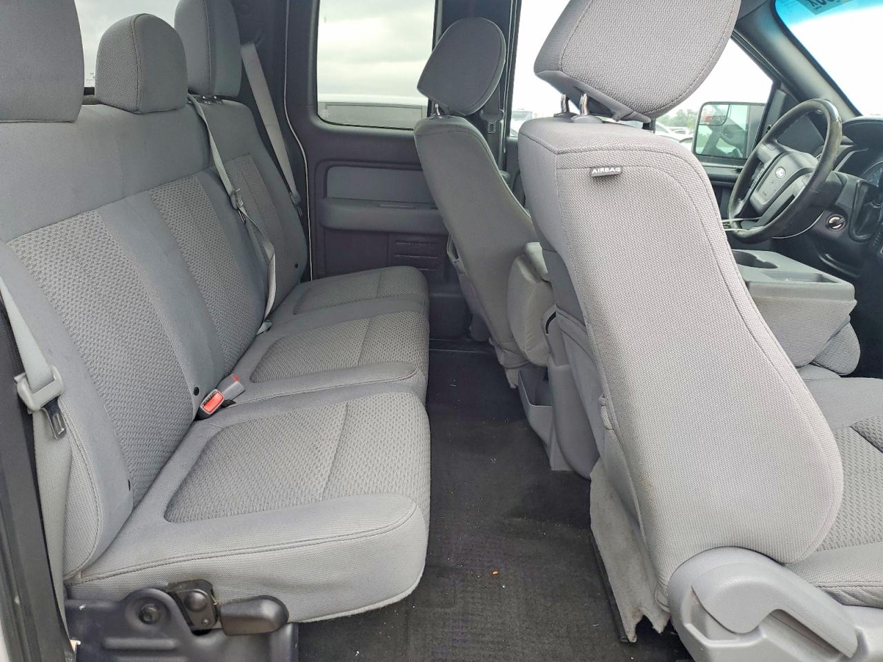 2012 Ford F150 Super Cab White vin: 1FTFX1EFXCFC41073