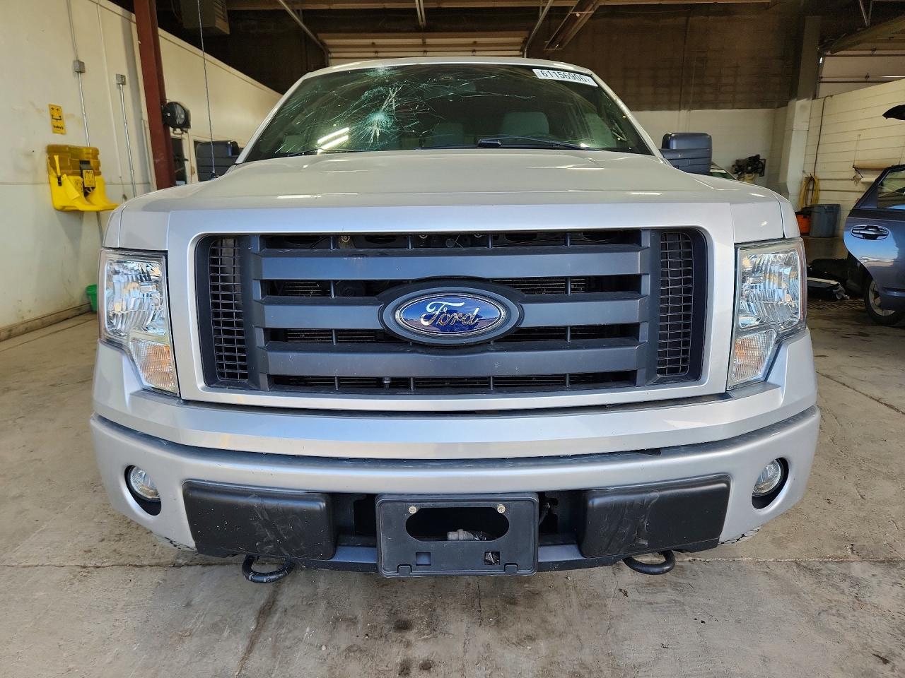 2012 Ford F150 Super Cab Silver vin: 1FTFX1EFXCFD07931
