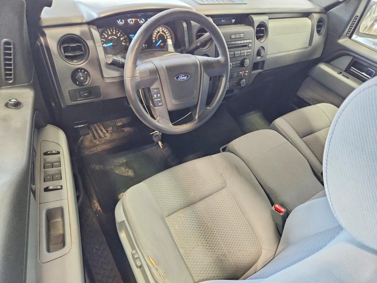 2012 Ford F150 Super Cab Silver vin: 1FTFX1EFXCFD07931