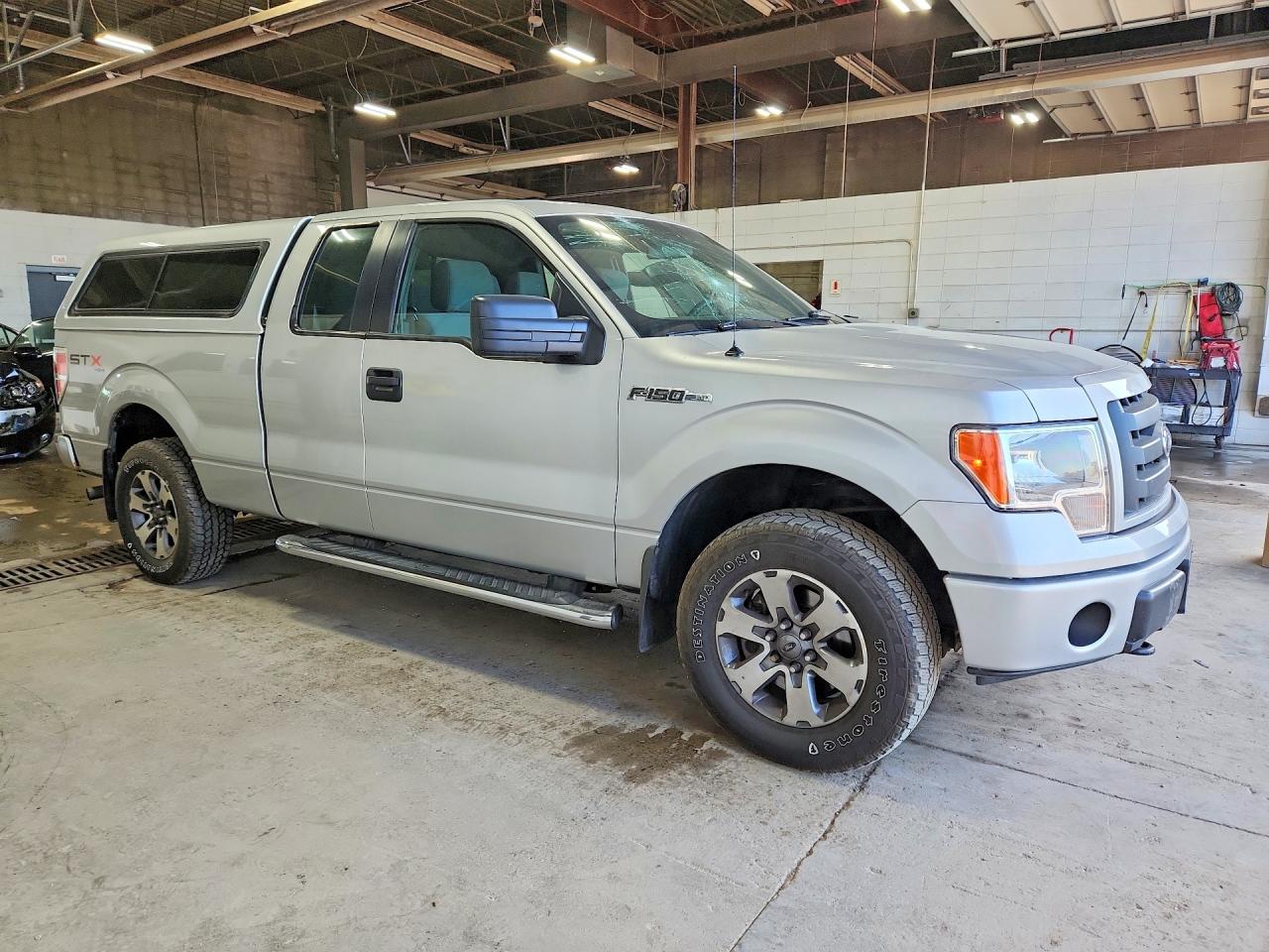 2012 Ford F150 Super Cab Silver vin: 1FTFX1EFXCFD07931