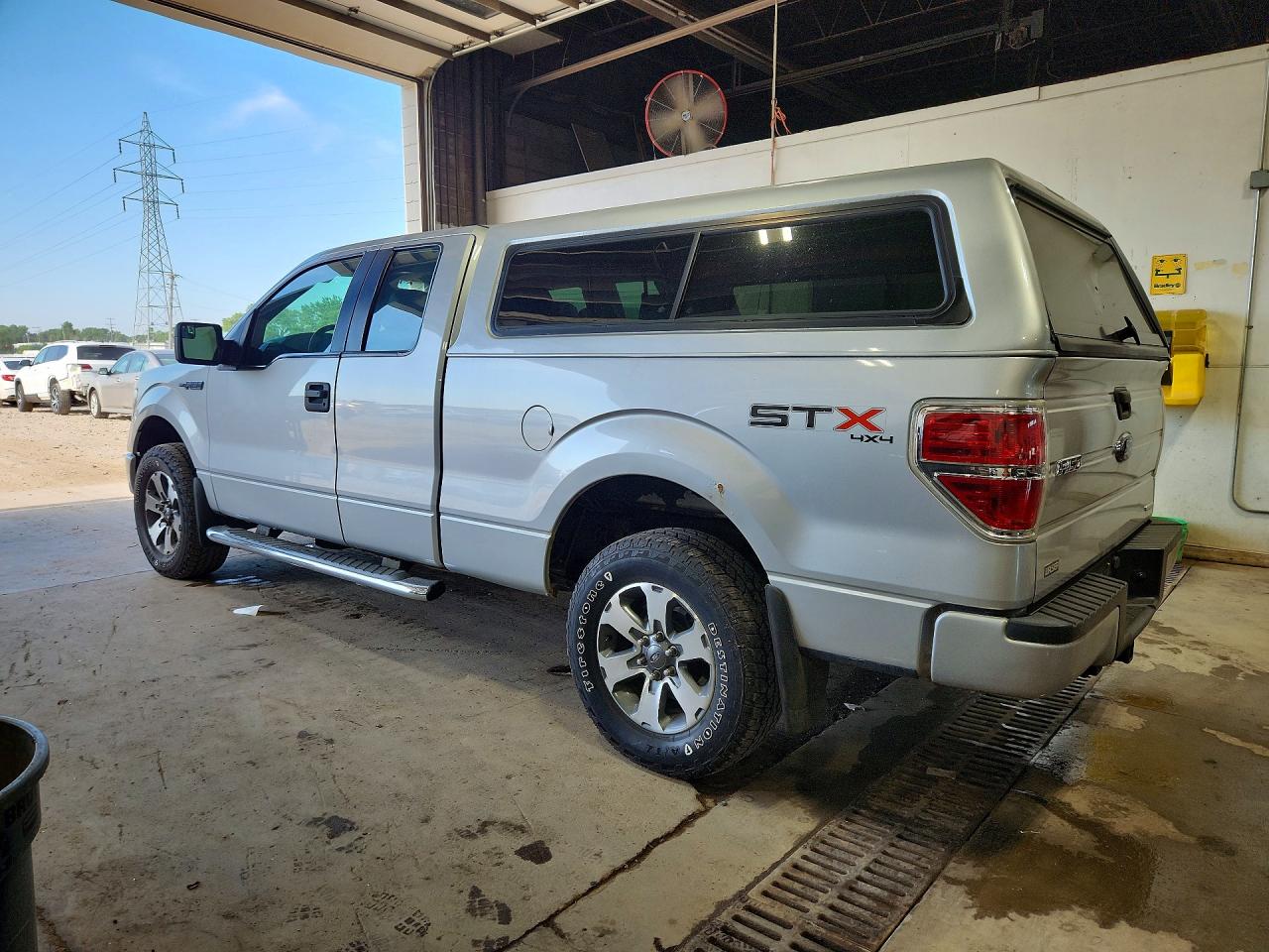 2012 Ford F150 Super Cab Silver vin: 1FTFX1EFXCFD07931