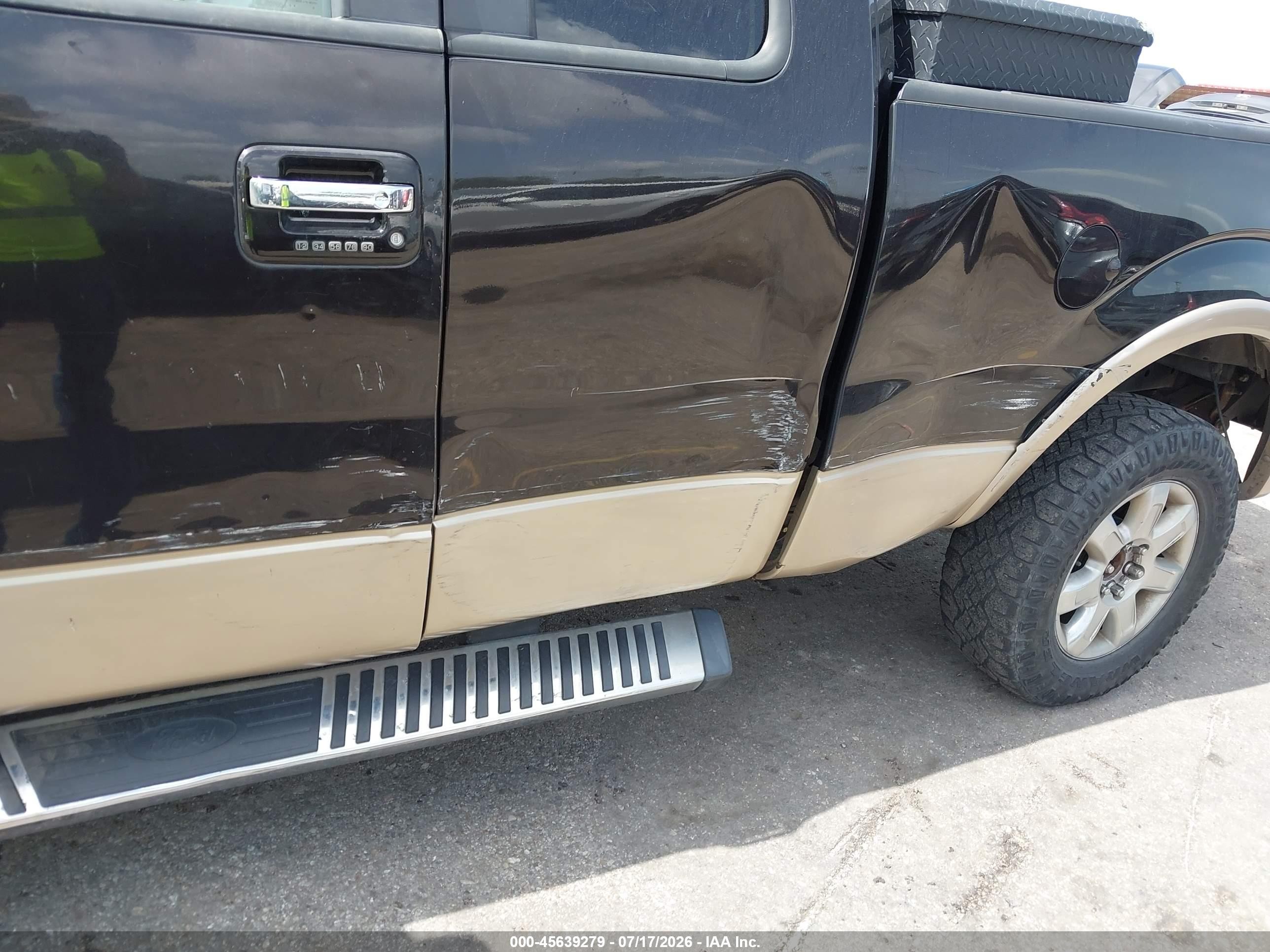 2013 Ford F-150 Lariat Black vin: 1FTFX1EFXDFA67104