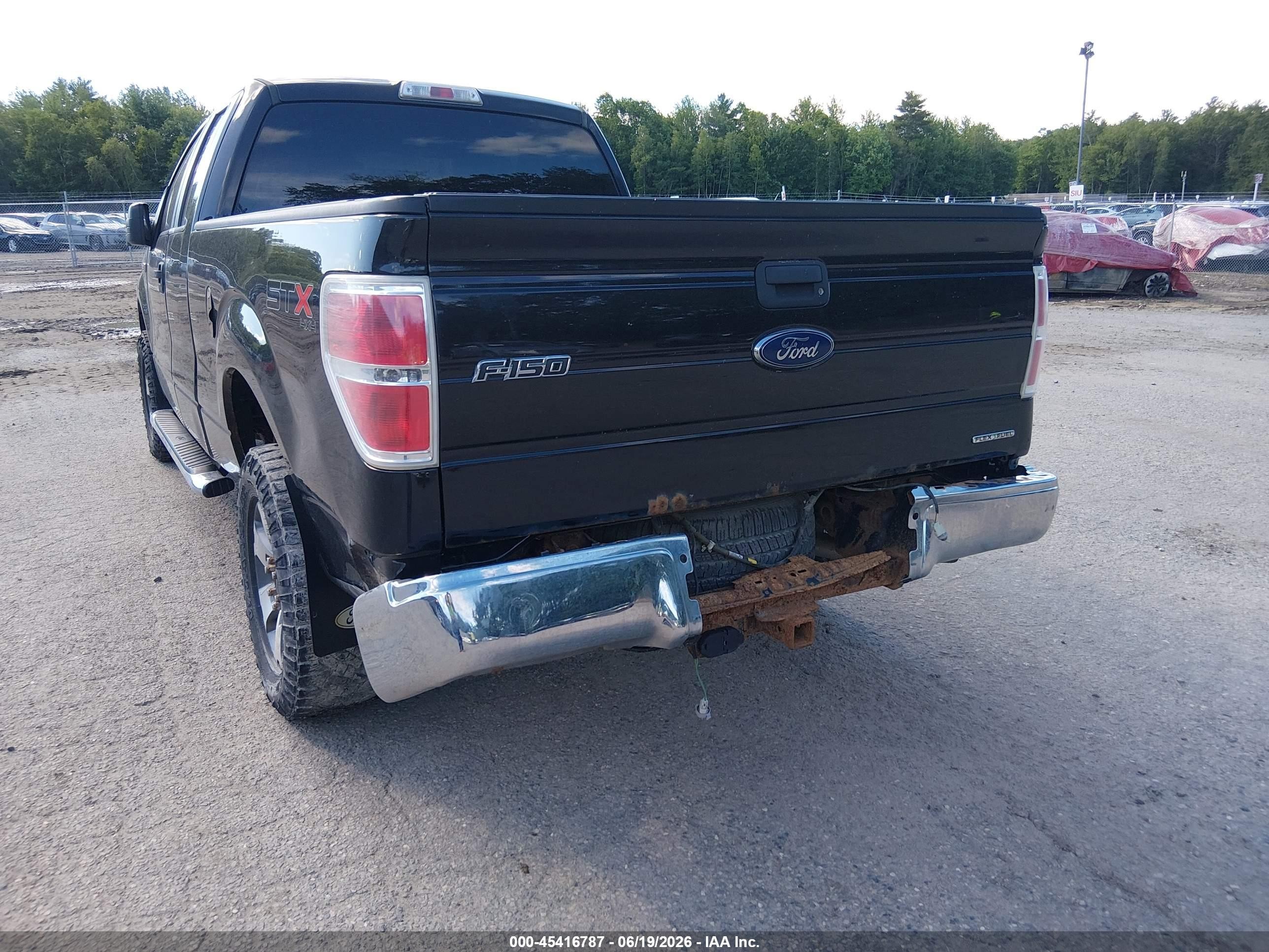 2013 Ford F-150 Fx4/lariat/stx/xl/xlt Черный vin: 1FTFX1EFXDFC08673