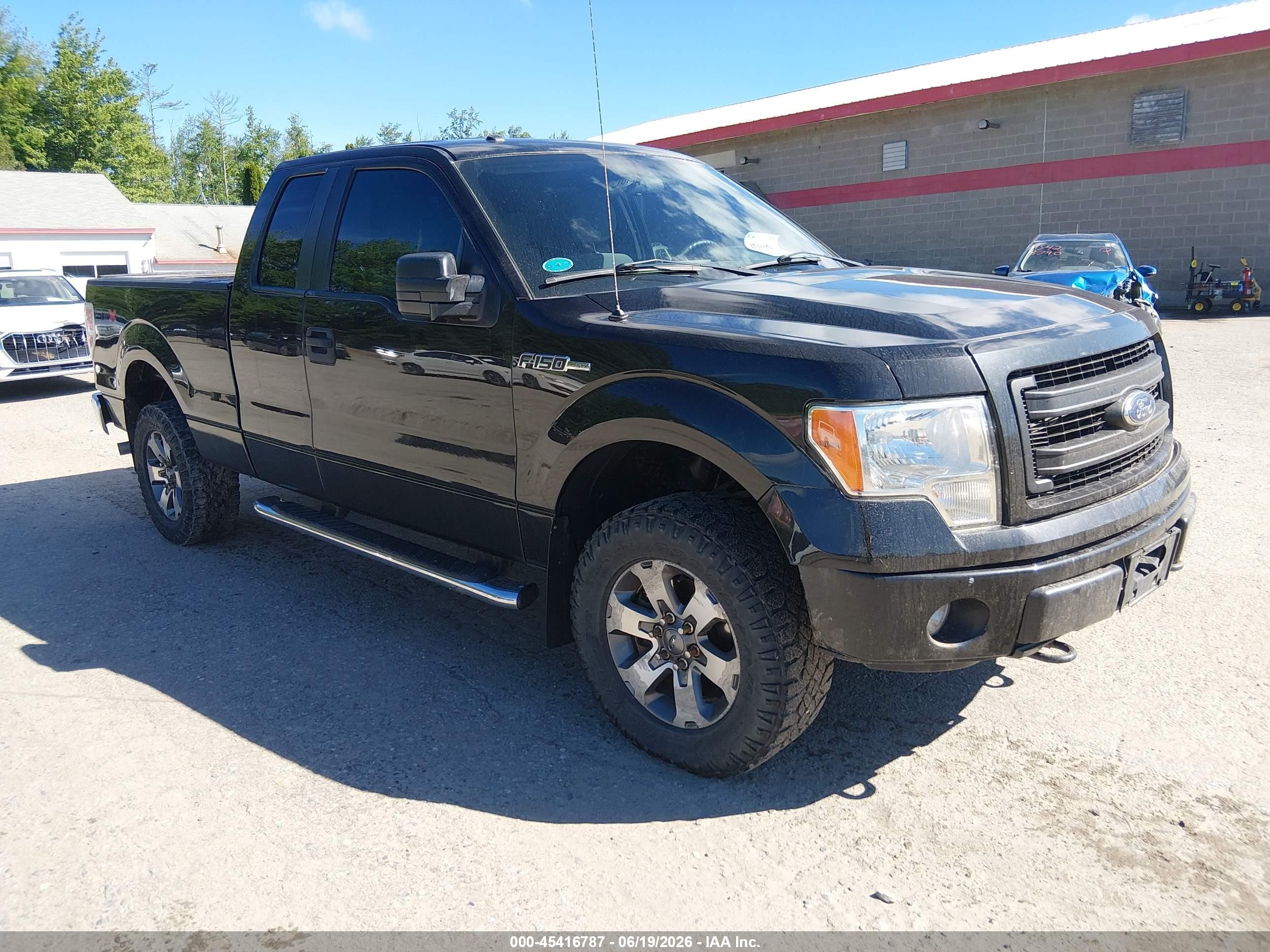 2013 Ford F-150 Fx4/lariat/stx/xl/xlt Черный vin: 1FTFX1EFXDFC08673