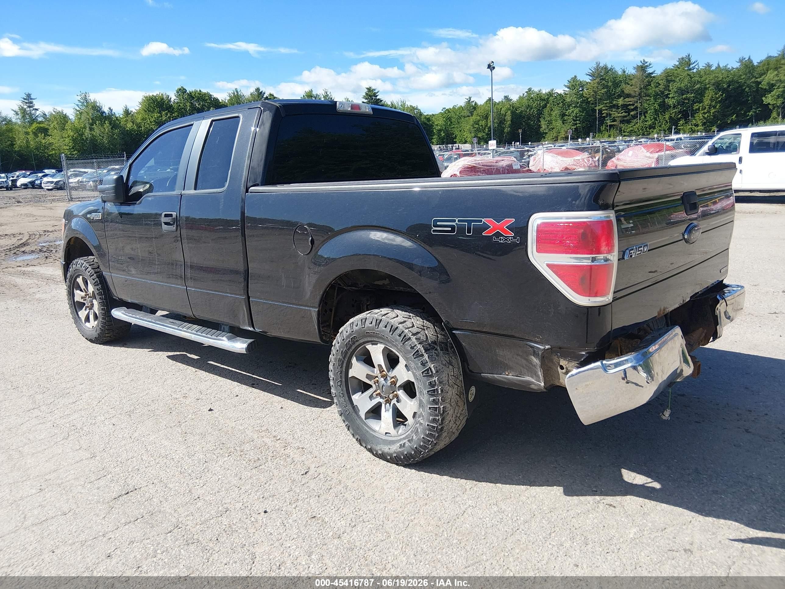 2013 Ford F-150 Fx4/lariat/stx/xl/xlt Черный vin: 1FTFX1EFXDFC08673