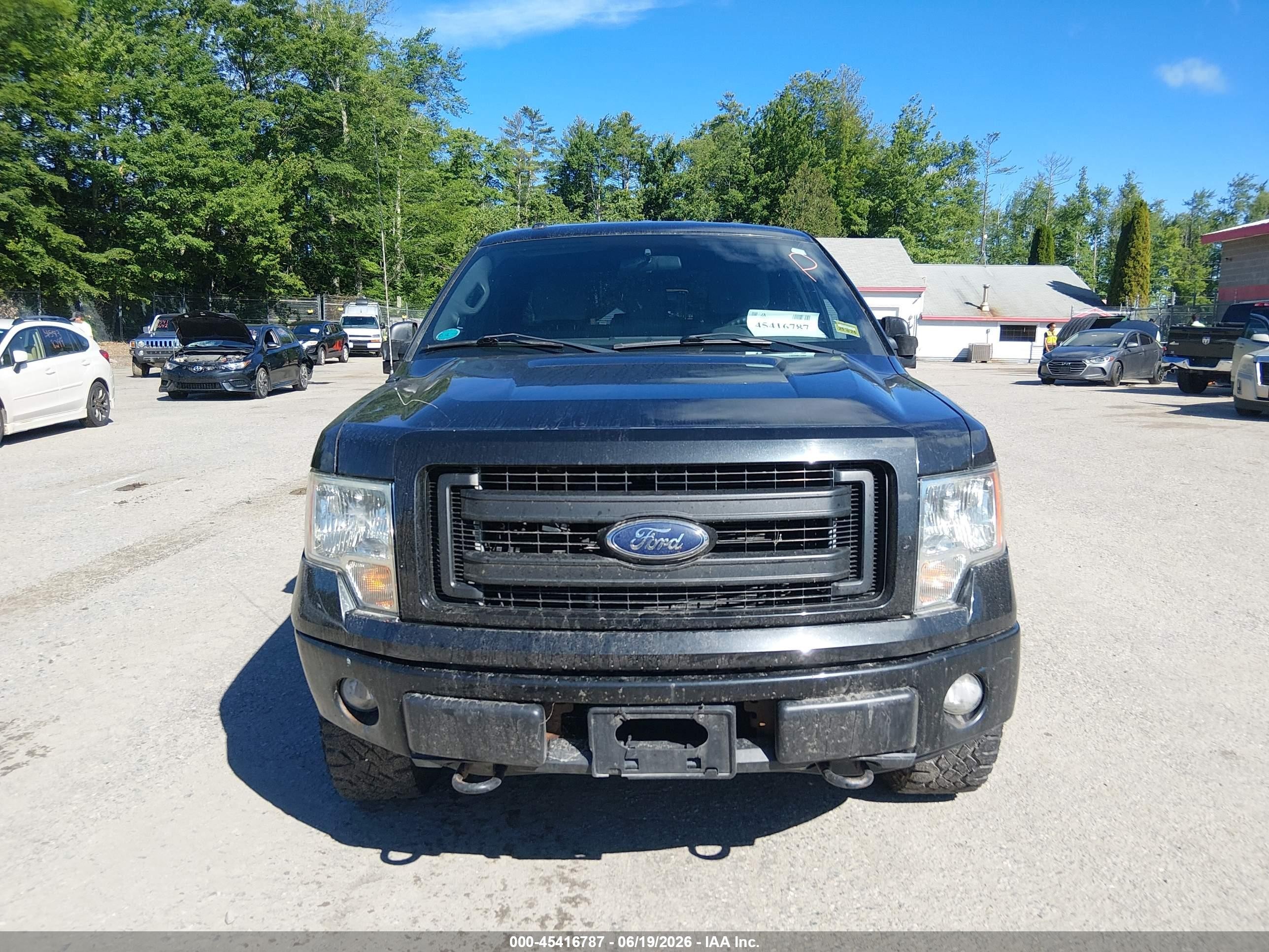2013 Ford F-150 Fx4/lariat/stx/xl/xlt Черный vin: 1FTFX1EFXDFC08673