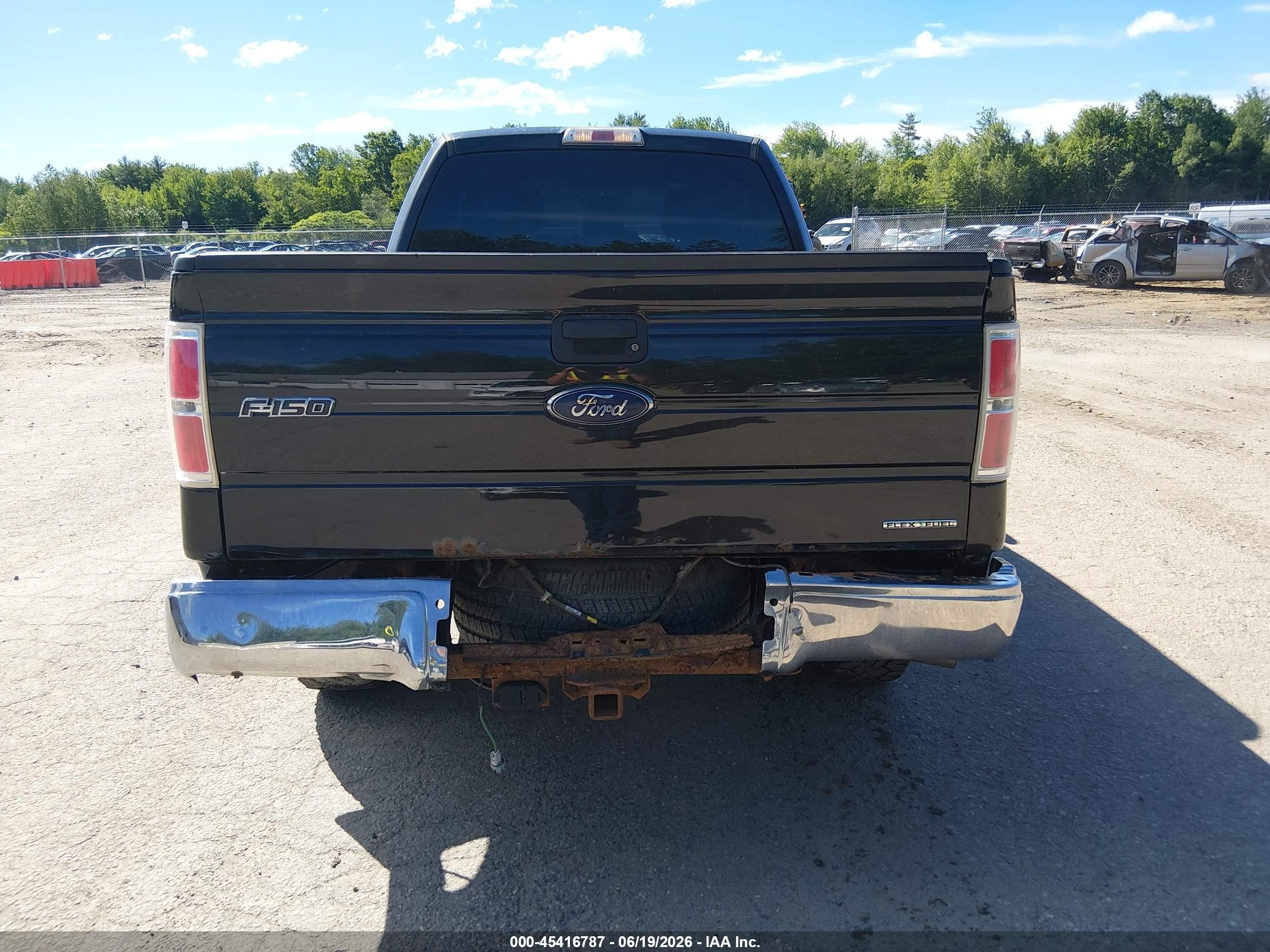 2013 Ford F-150 Fx4/lariat/stx/xl/xlt Черный vin: 1FTFX1EFXDFC08673