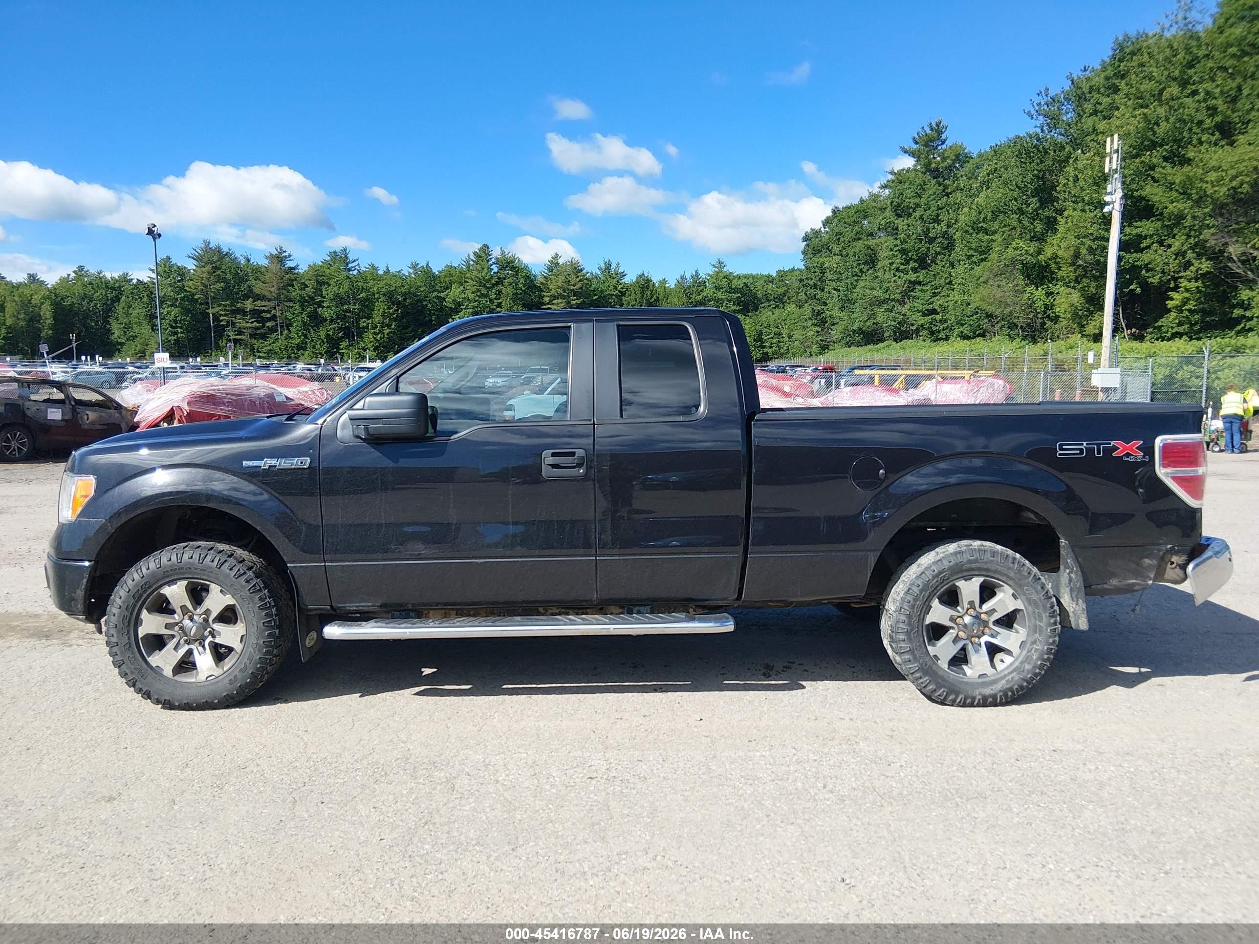 2013 Ford F-150 Fx4/lariat/stx/xl/xlt Черный vin: 1FTFX1EFXDFC08673