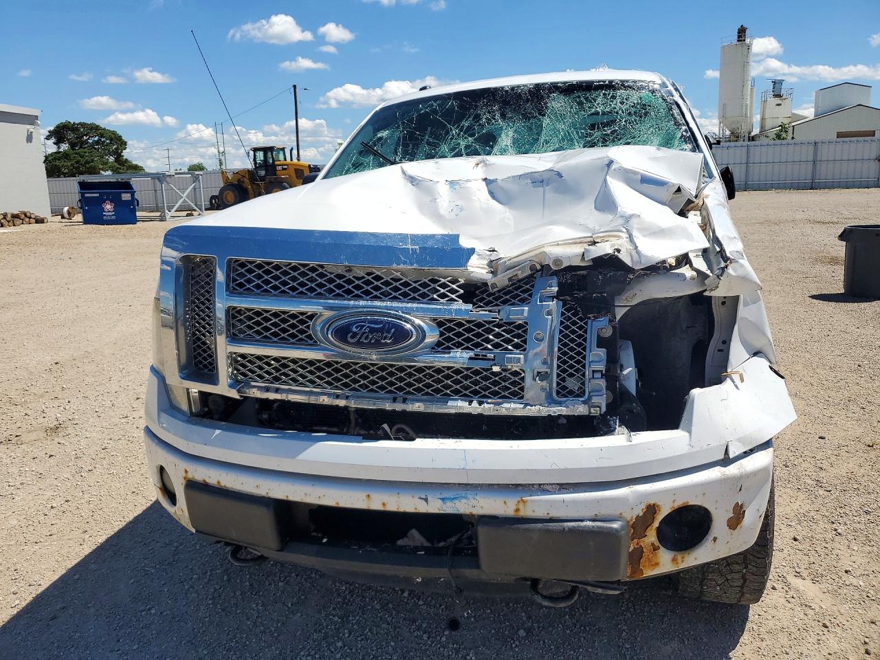 2013 Ford F150 Super Cab White vin: 1FTFX1EFXDFC88072