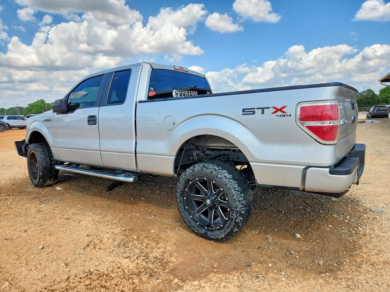 2013 Ford F150 Super Cab Silver vin: 1FTFX1EFXDFD03833