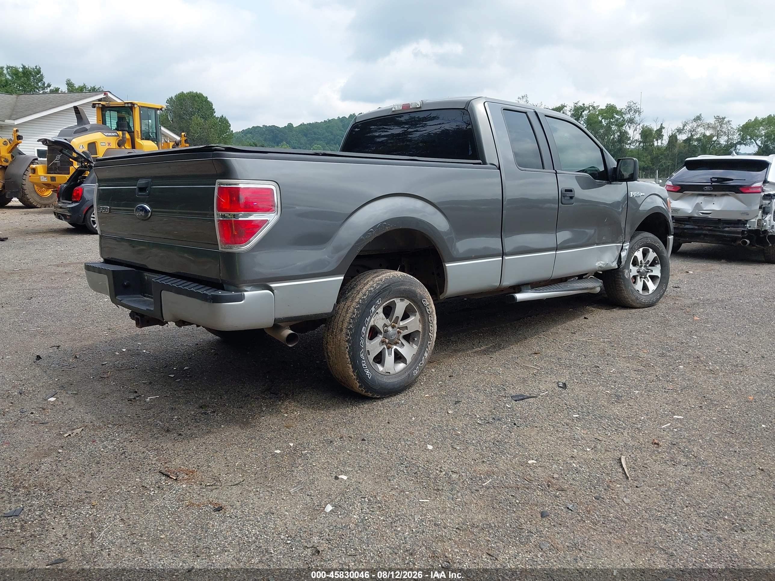 2013 Ford F-150 Stx Серый vin: 1FTFX1EFXDFD27744
