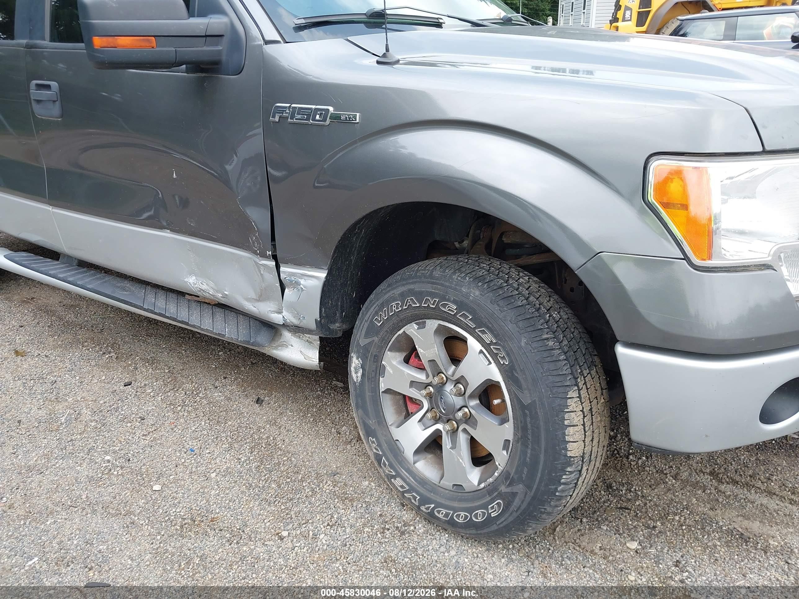 2013 Ford F-150 Stx Серый vin: 1FTFX1EFXDFD27744