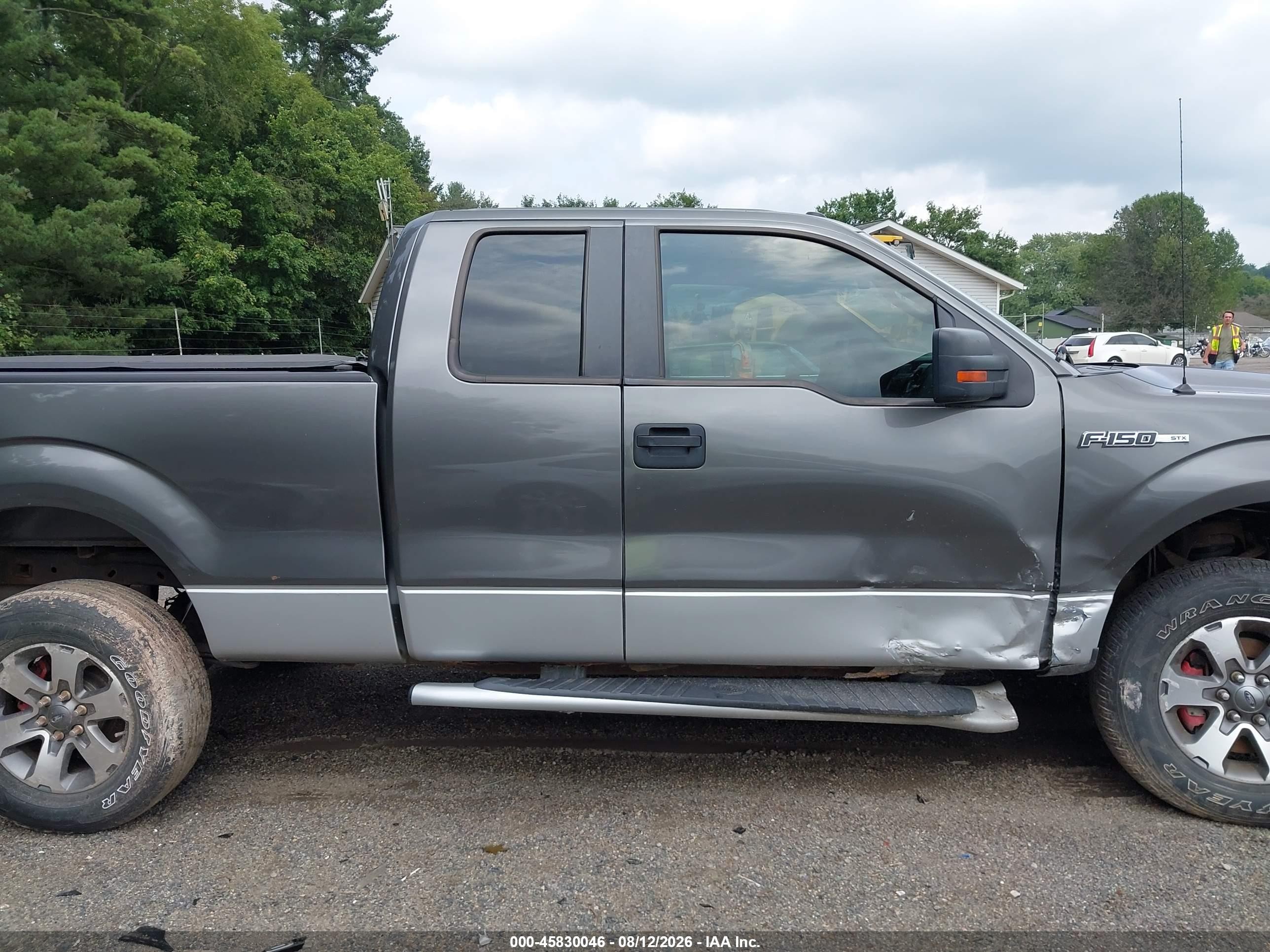 2013 Ford F-150 Stx Серый vin: 1FTFX1EFXDFD27744