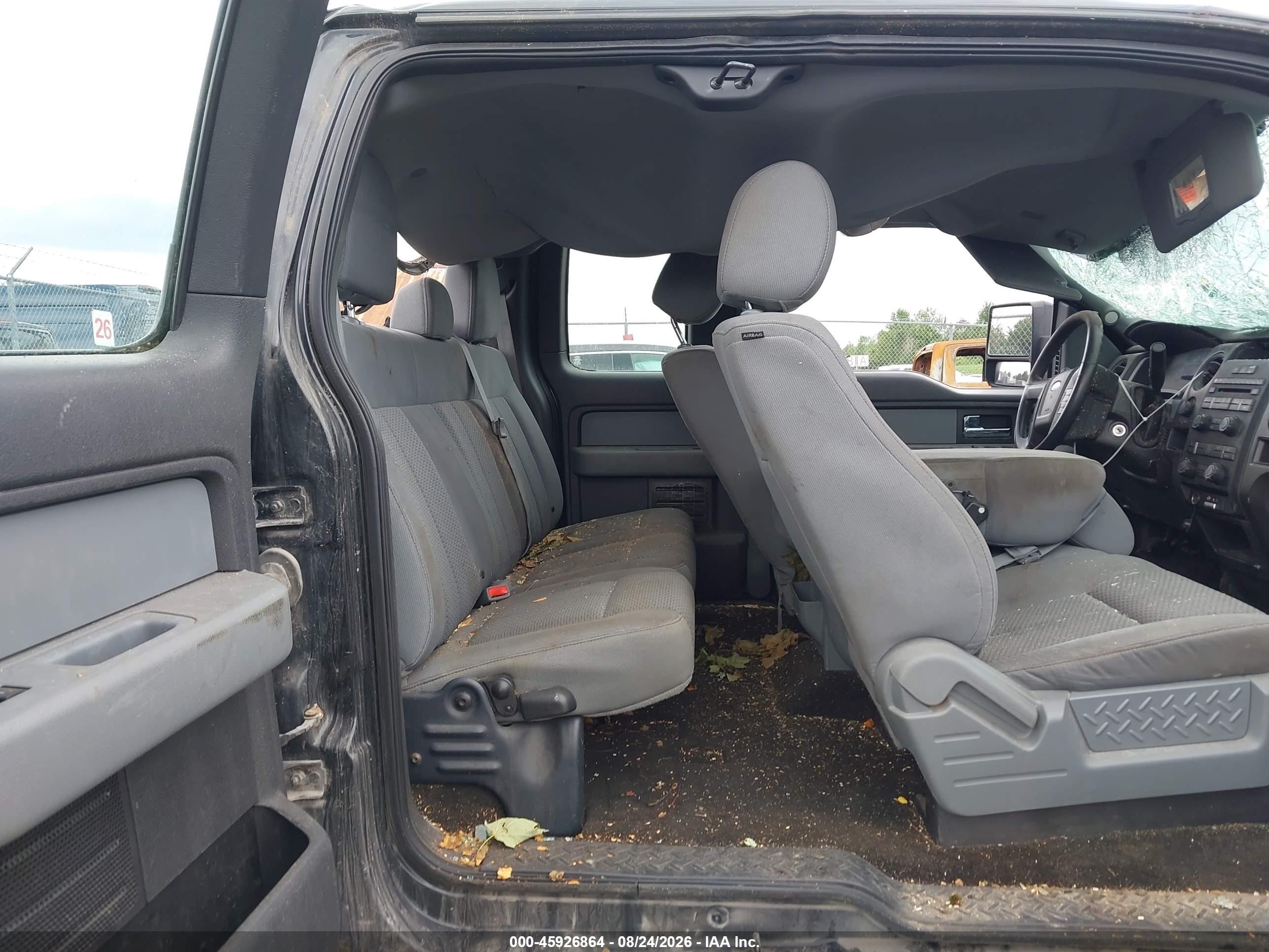 2013 Ford F-150 Stx Black vin: 1FTFX1EFXDFD46665