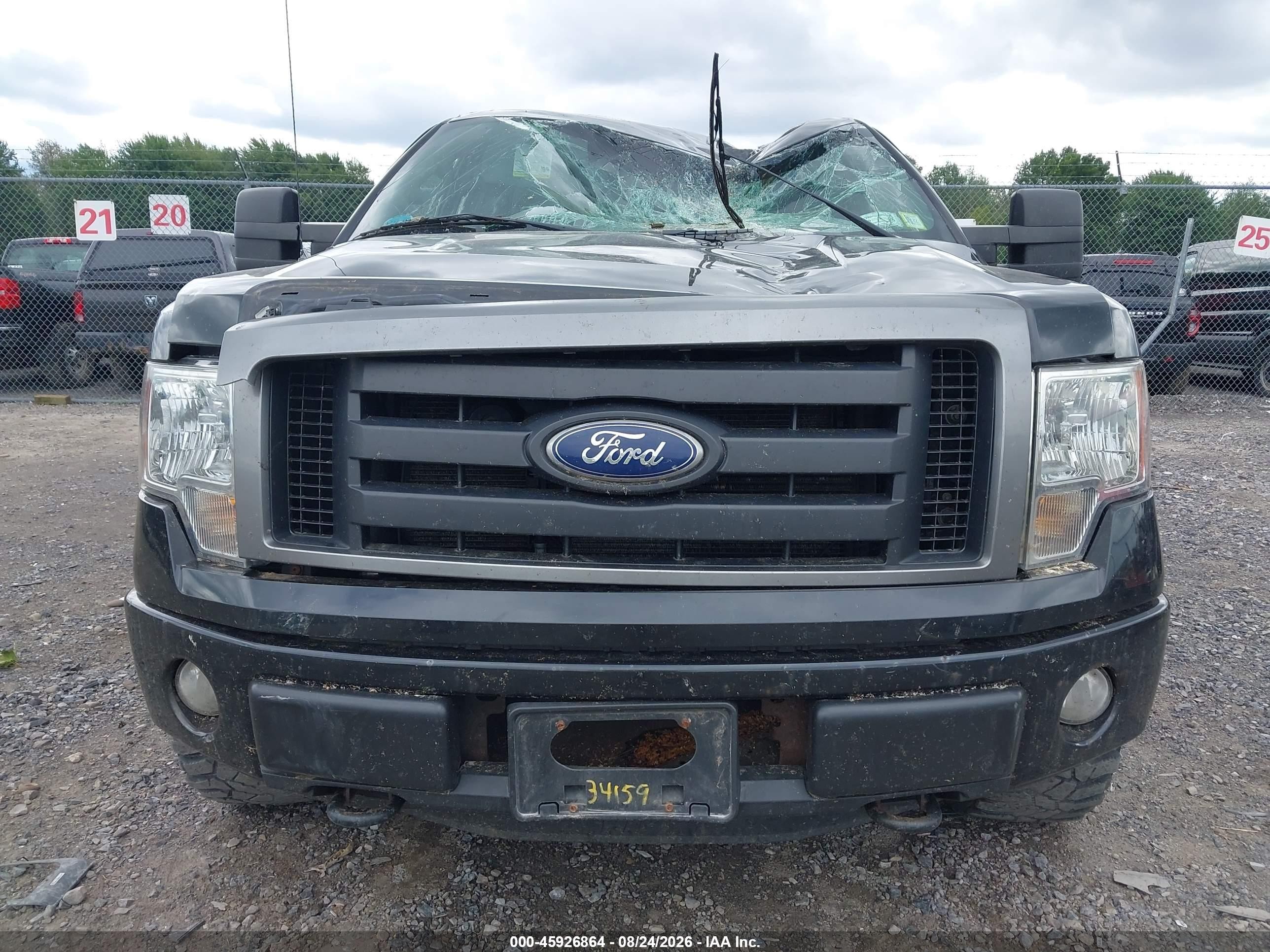2013 Ford F-150 Stx Black vin: 1FTFX1EFXDFD46665