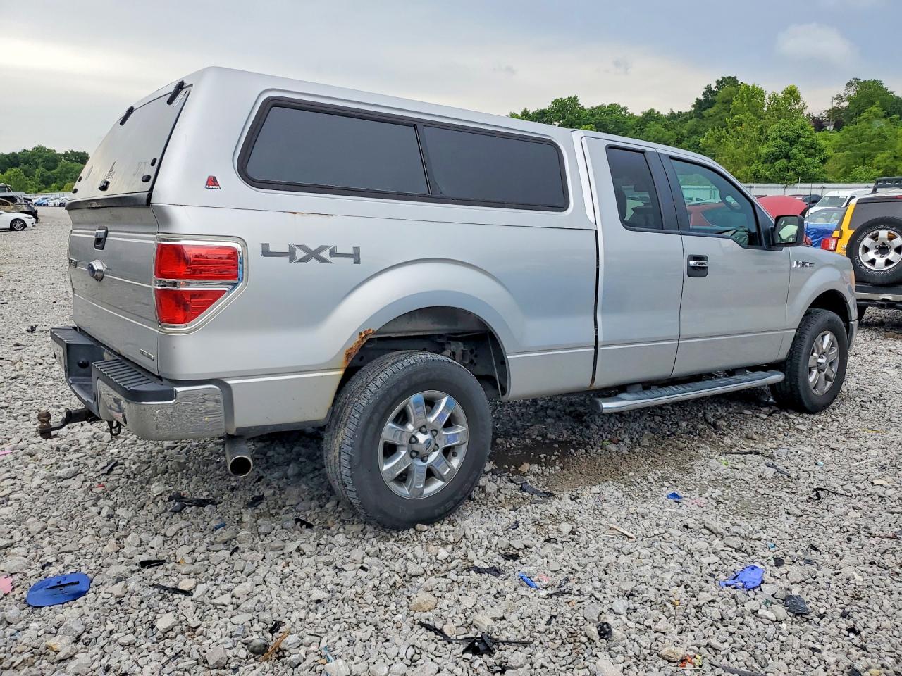 2013 Ford F150 Xlt Silver vin: 1FTFX1EFXDFD98684