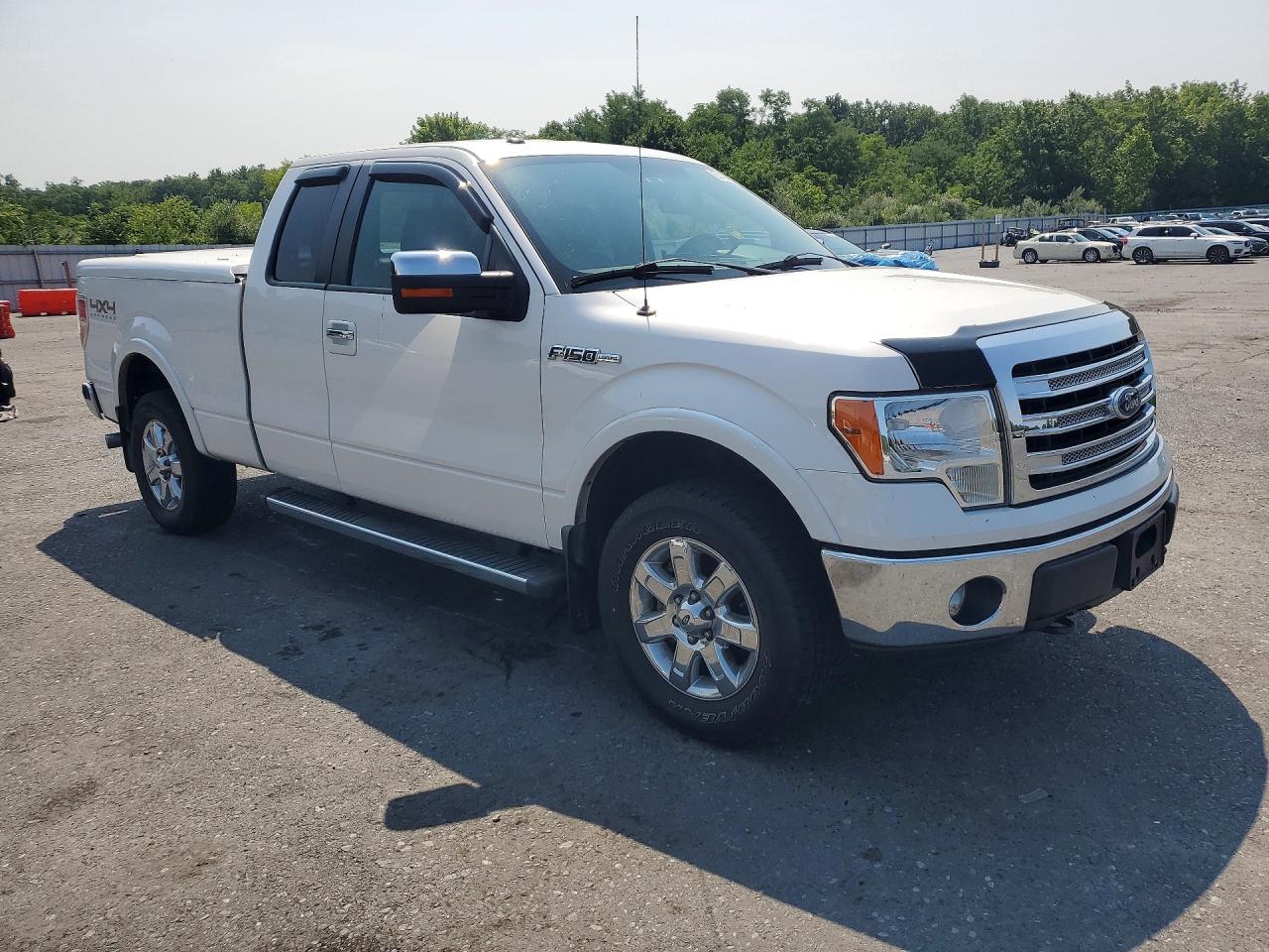 2013 Ford F150 Super Cab Белый vin: 1FTFX1EFXDKD18579