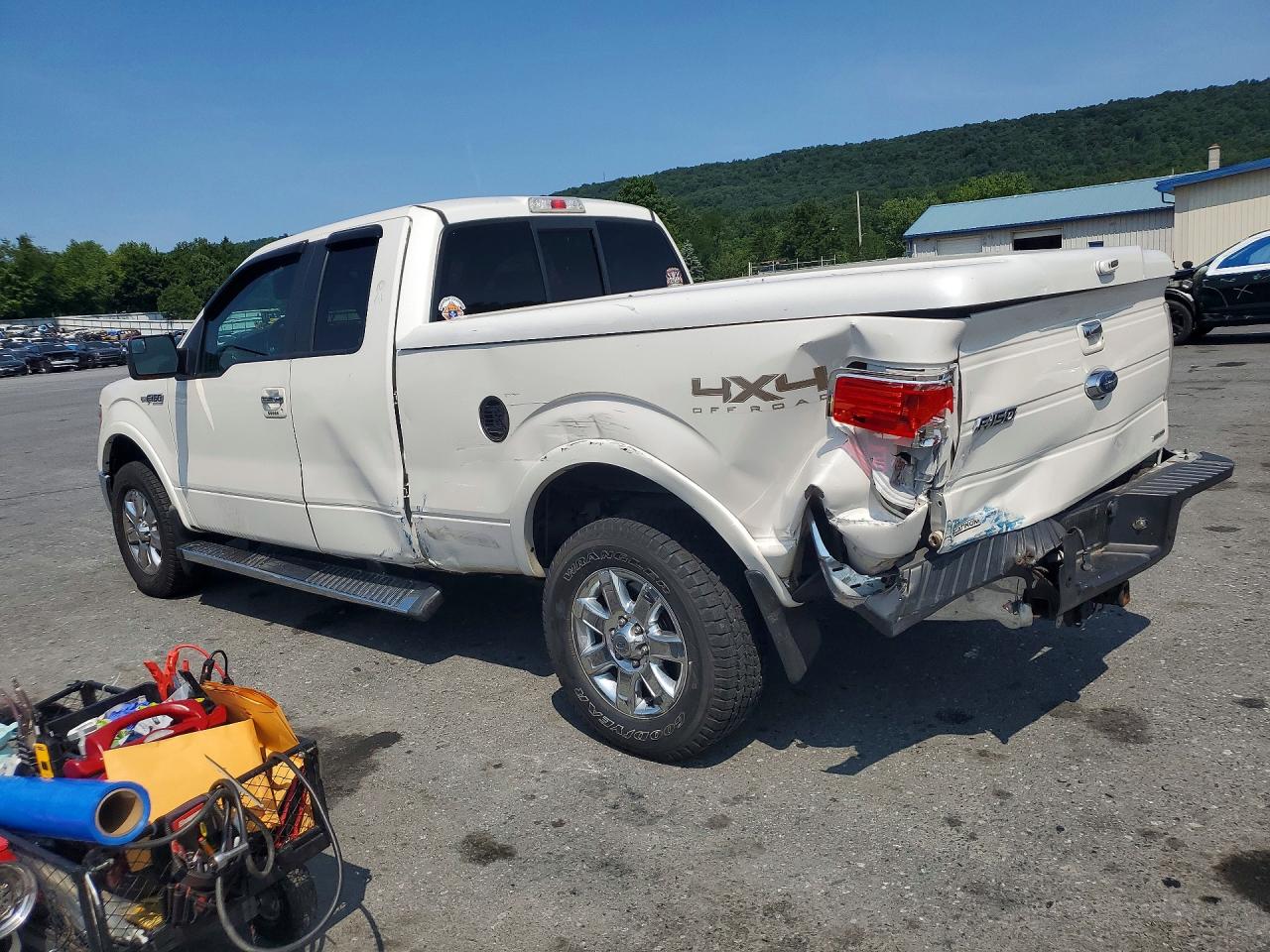 2013 Ford F150 Super Cab Белый vin: 1FTFX1EFXDKD18579