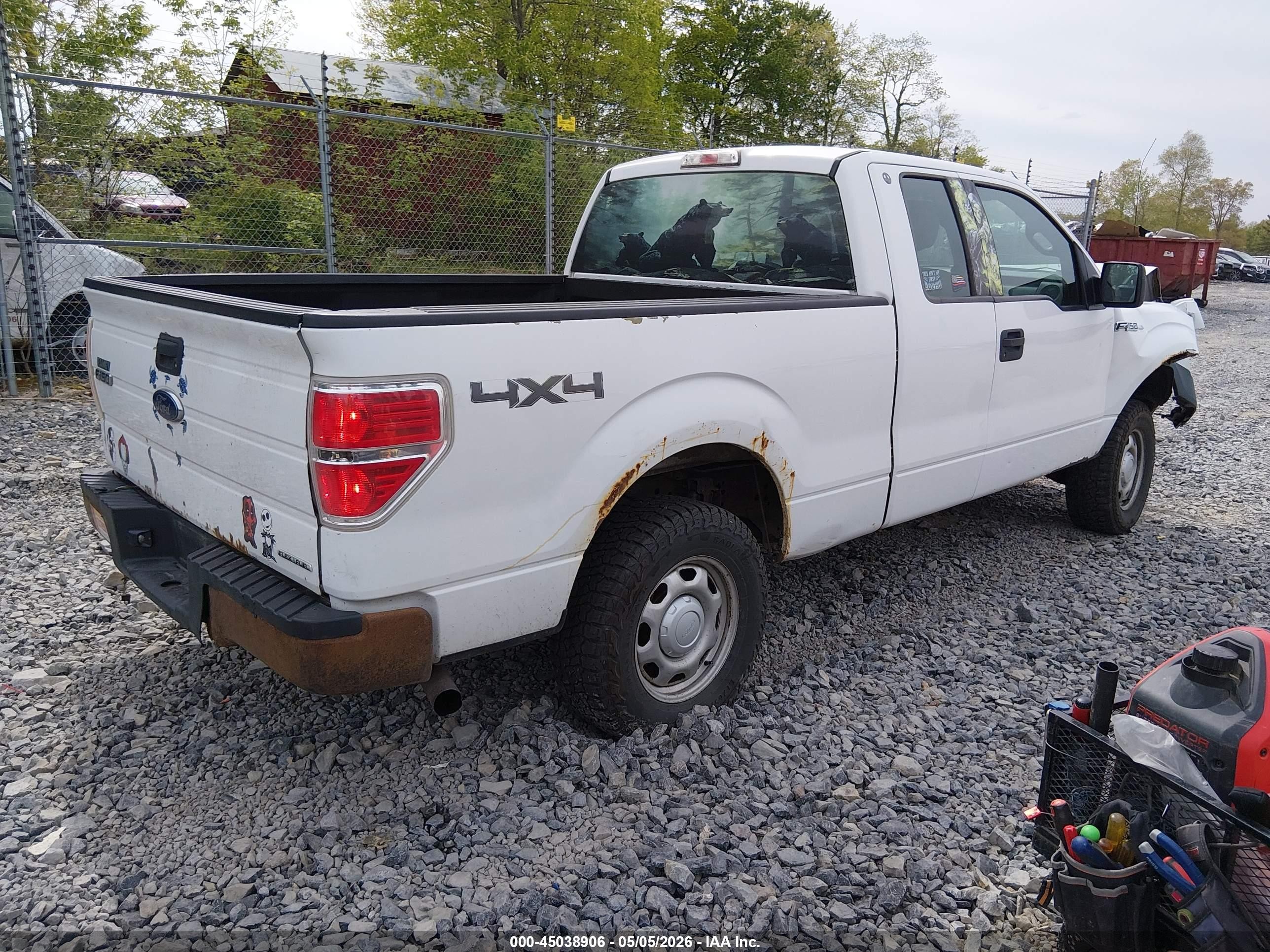2013 Ford F-150 Xl White vin: 1FTFX1EFXDKF24761