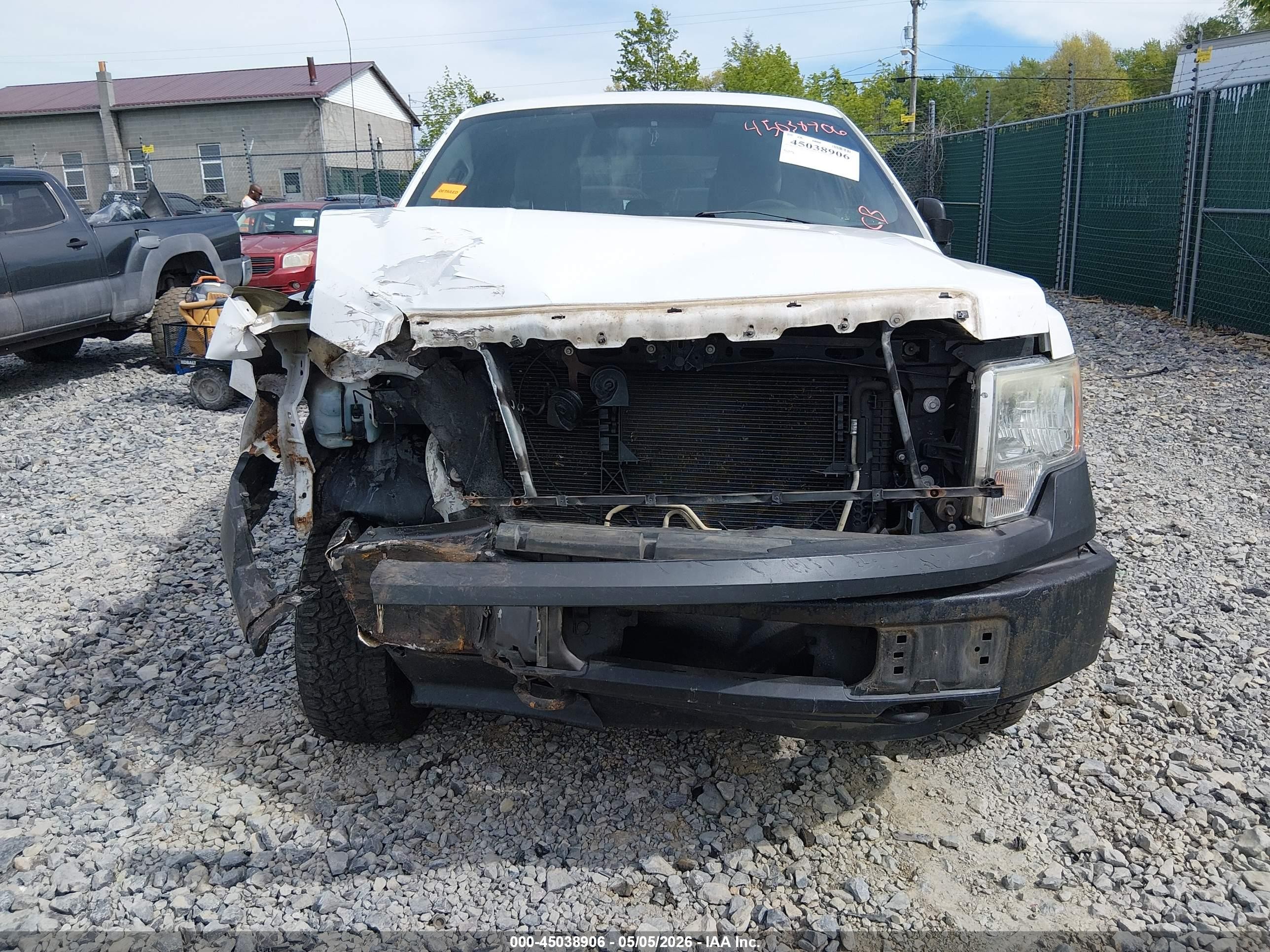 2013 Ford F-150 Xl White vin: 1FTFX1EFXDKF24761