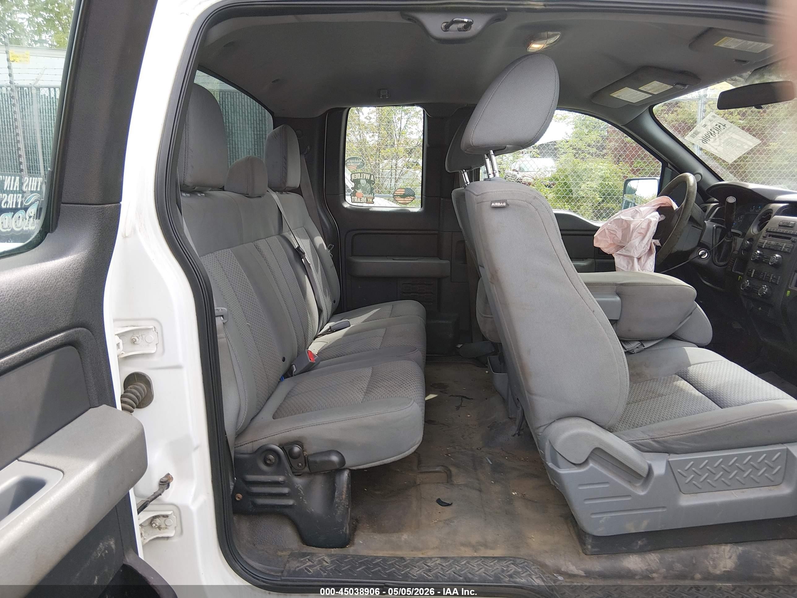 2013 Ford F-150 Xl White vin: 1FTFX1EFXDKF24761
