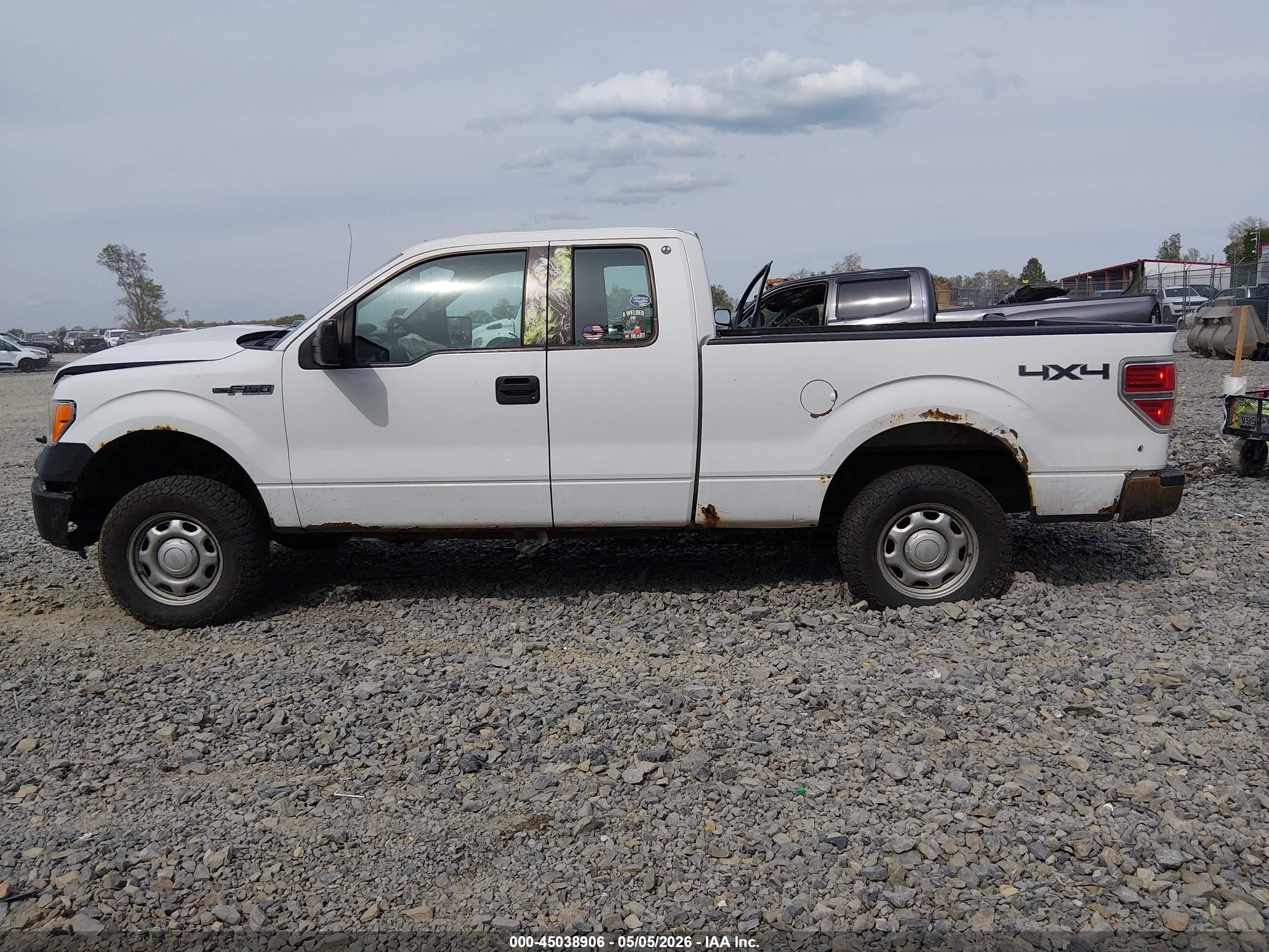 2013 Ford F-150 Xl White vin: 1FTFX1EFXDKF24761