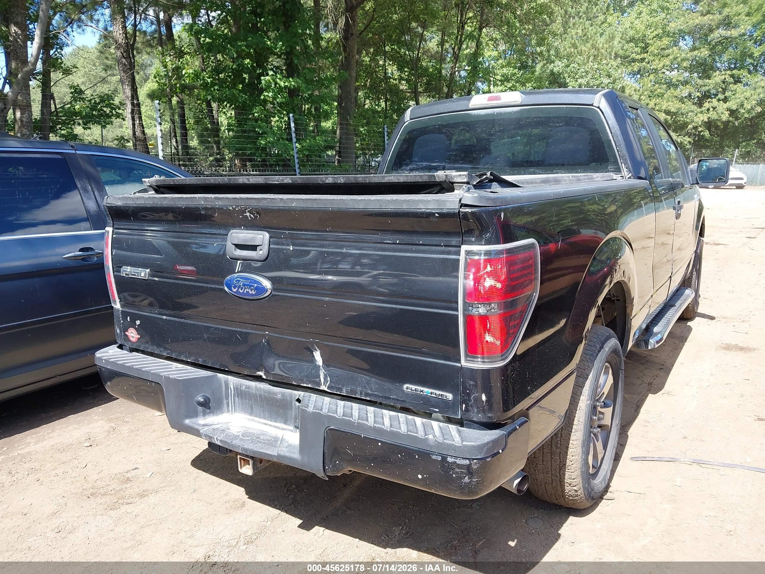 2013 Ford F-150 Stx Black vin: 1FTFX1EFXDKF57985