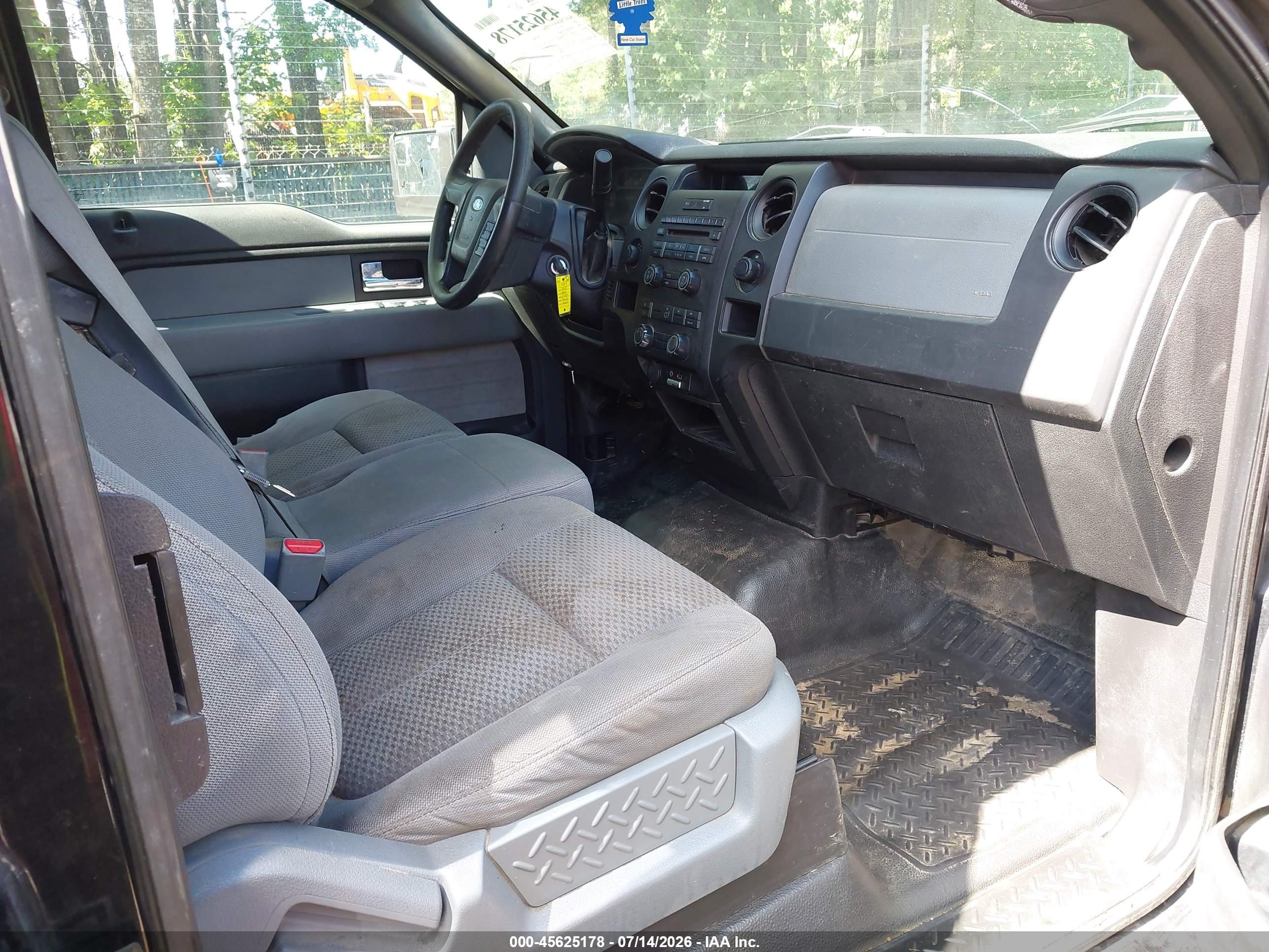 2013 Ford F-150 Stx Black vin: 1FTFX1EFXDKF57985