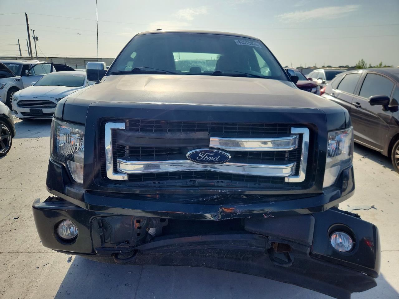 2013 Ford F150 Super Cab Black vin: 1FTFX1EFXDKF94762