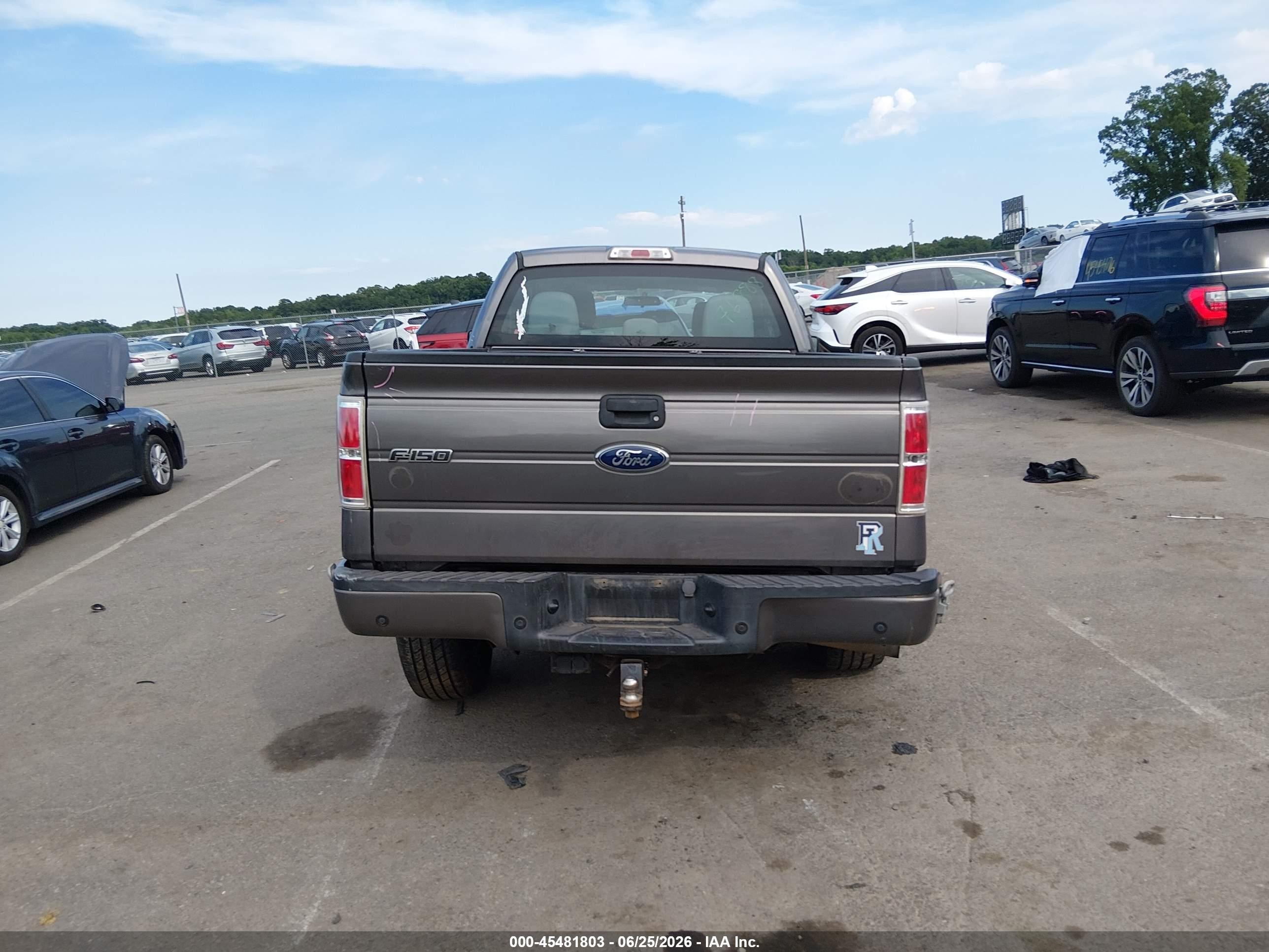 2014 Ford F-150 Fx4/lariat/stx/xl/xlt Серый vin: 1FTFX1EFXEFB36908