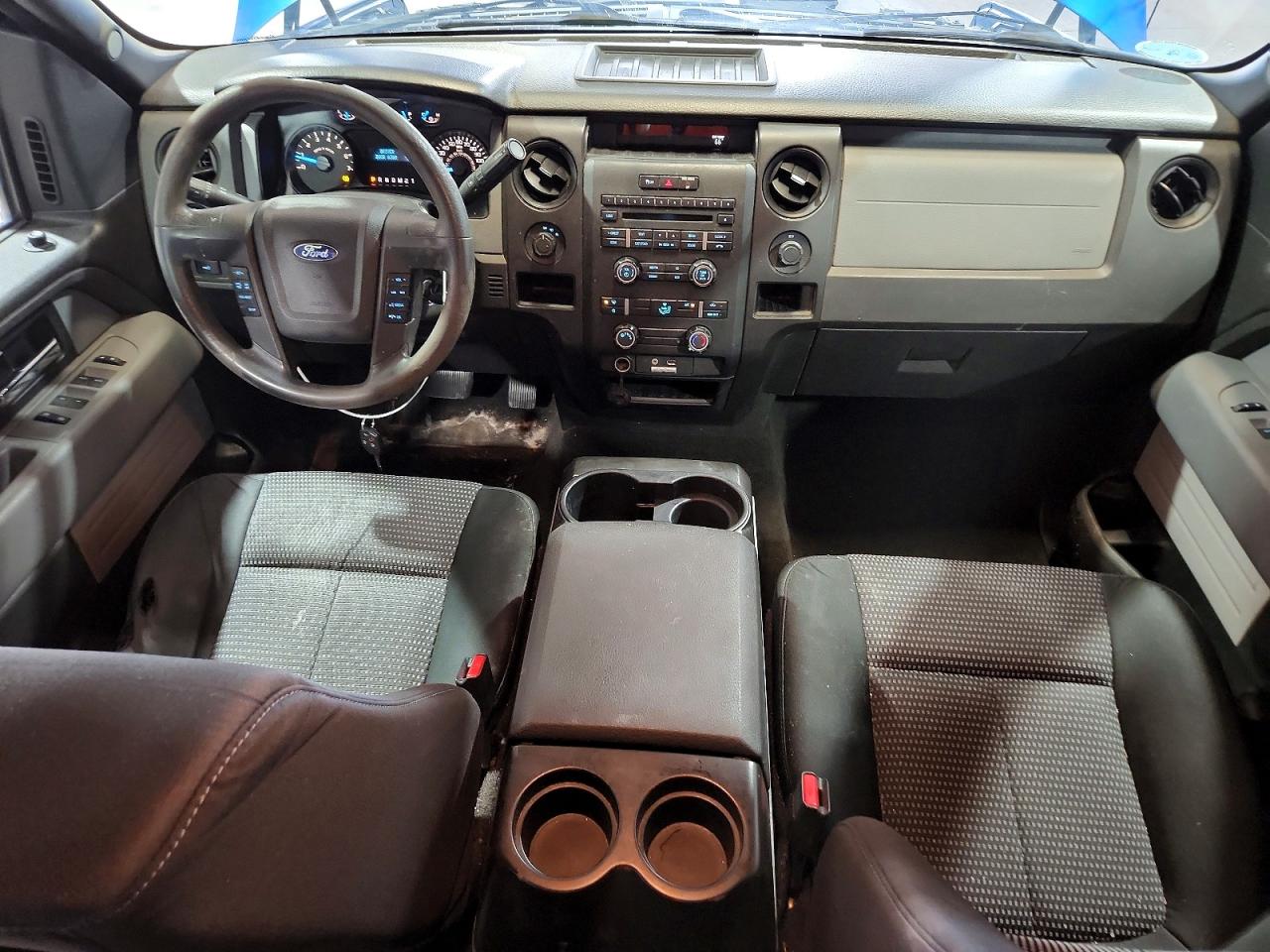 2014 Ford F150 Super Cab Blue vin: 1FTFX1EFXEFC68048