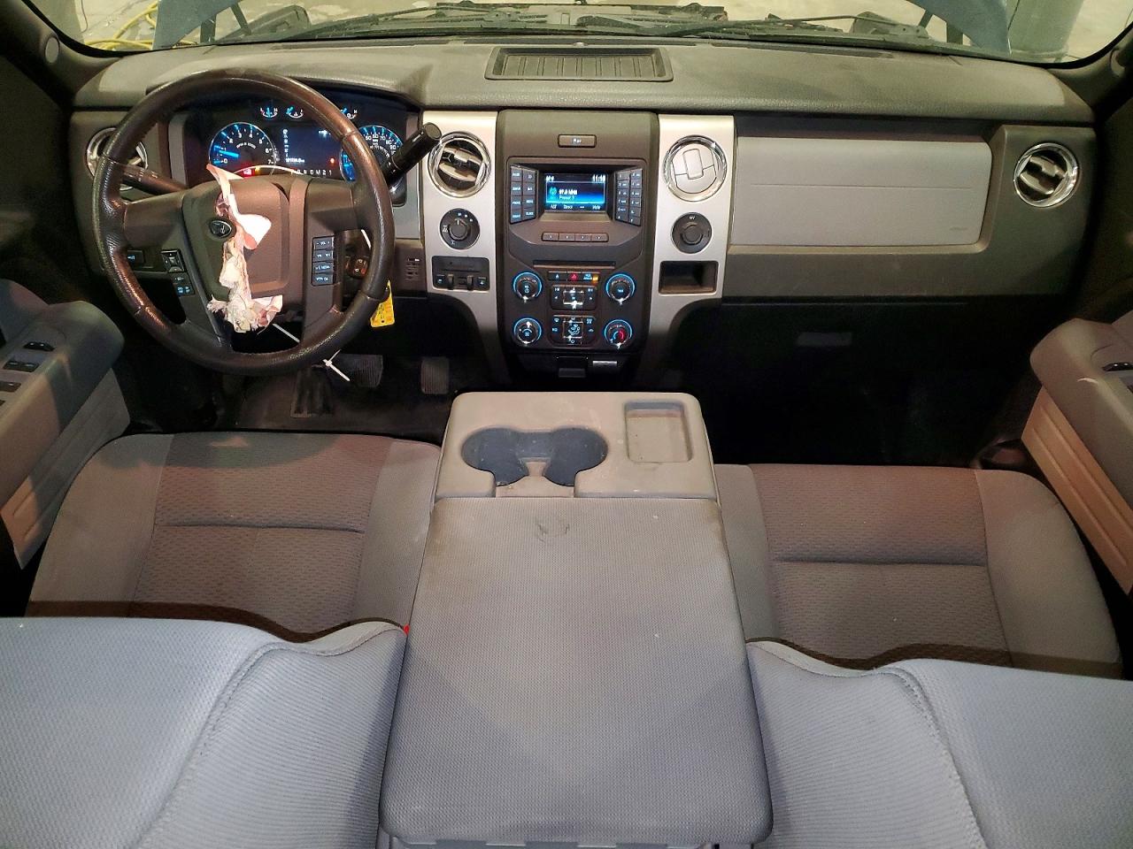 2014 Ford F150 Super Cab Синий vin: 1FTFX1EFXEFC72181