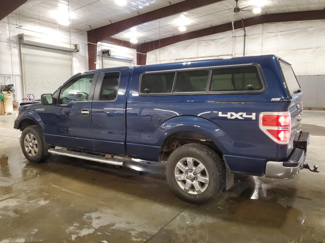 2014 Ford F150 Super Cab Синий vin: 1FTFX1EFXEFC72181