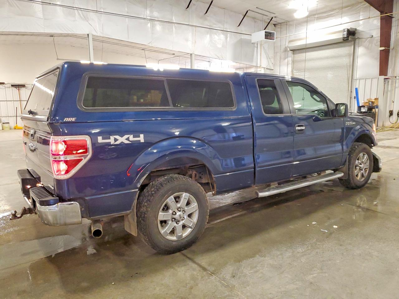 2014 Ford F150 Super Cab Синий vin: 1FTFX1EFXEFC72181