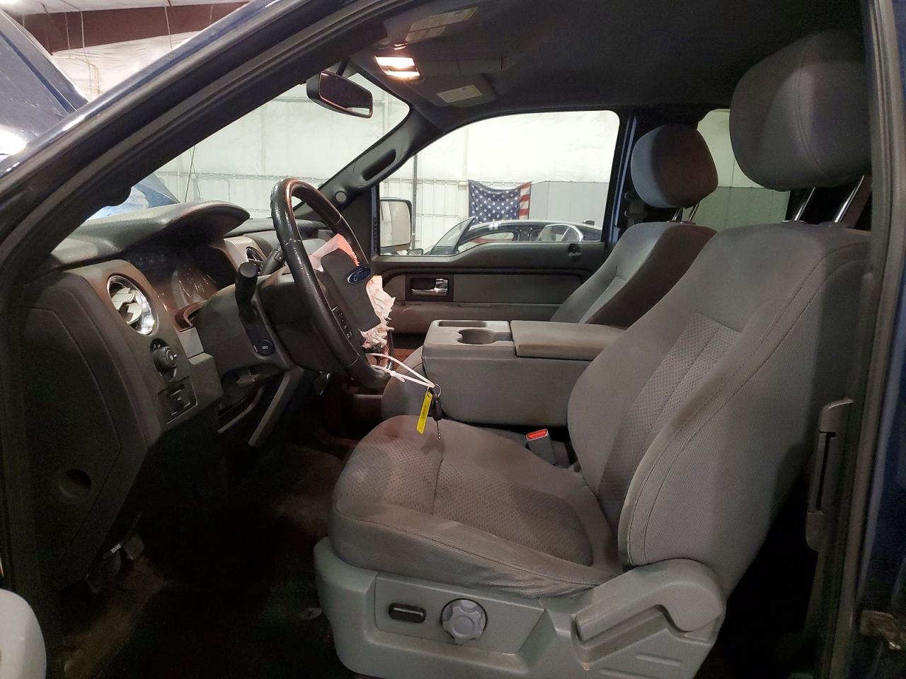 2014 Ford F150 Super Cab Синий vin: 1FTFX1EFXEFC72181