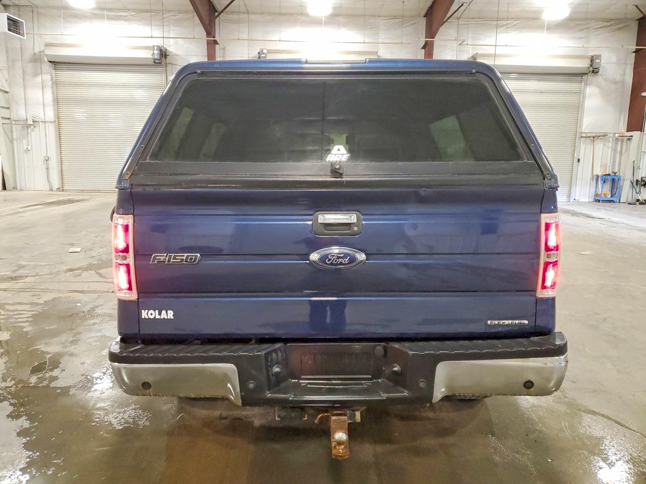 2014 Ford F150 Super Cab Синий vin: 1FTFX1EFXEFC72181