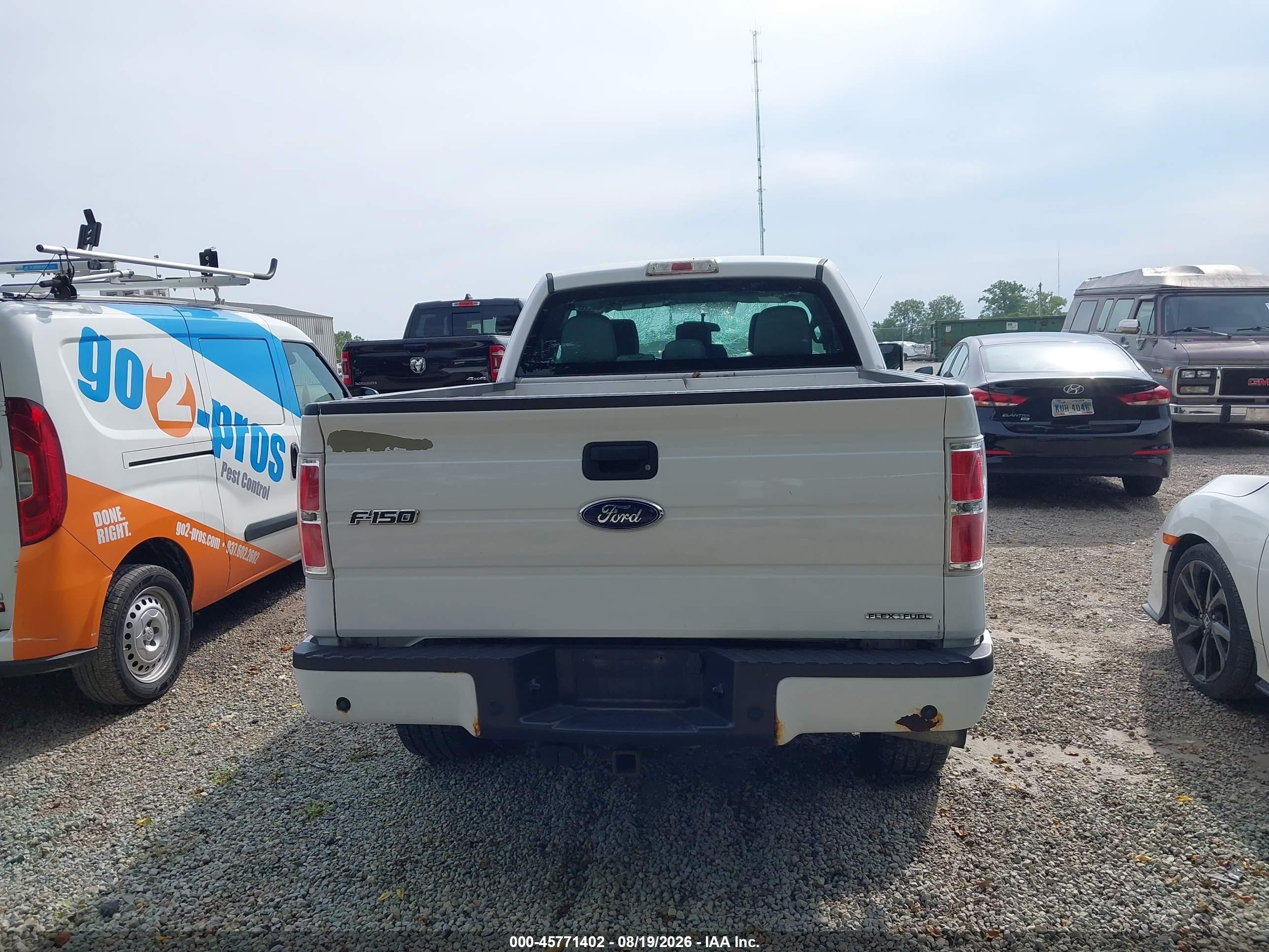 2014 Ford F-150 Stx Белый vin: 1FTFX1EFXEKD90156