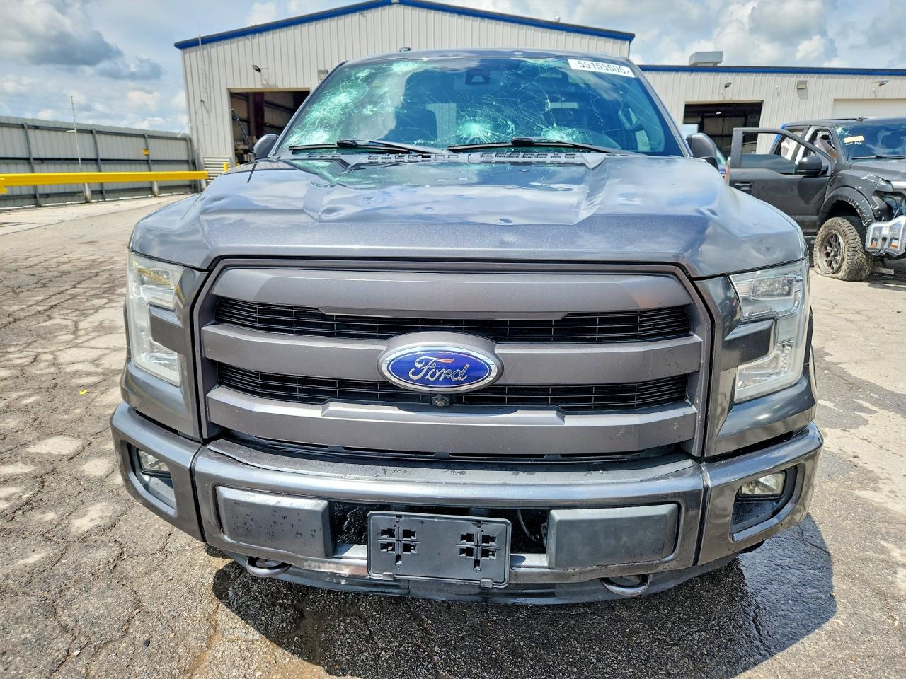 2015 Ford F150 Super Cab Charcoal vin: 1FTFX1EFXFFA79997