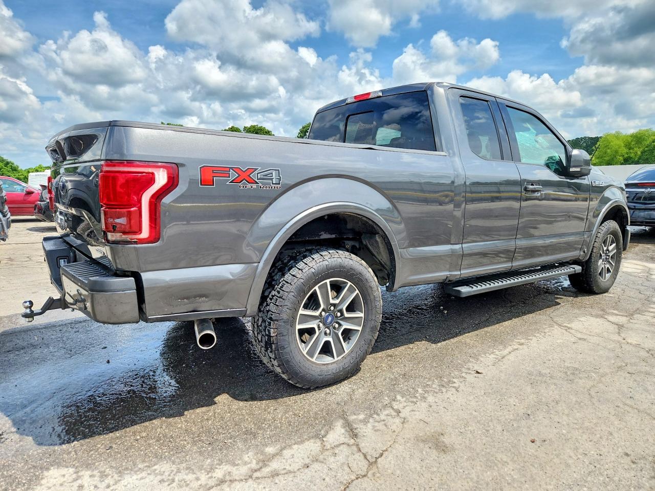 2015 Ford F150 Super Cab Charcoal vin: 1FTFX1EFXFFA79997