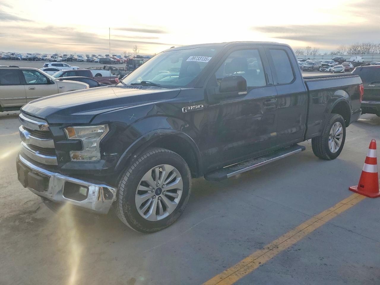 2015 Ford F150 Super Cab Черный vin: 1FTFX1EFXFFC28795