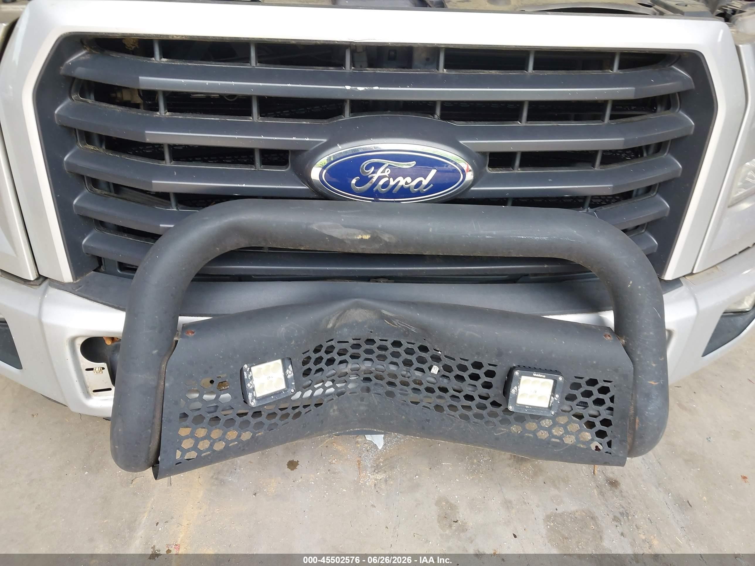 2015 Ford F-150 Lariat/xl/xlt Silver vin: 1FTFX1EFXFFC69461